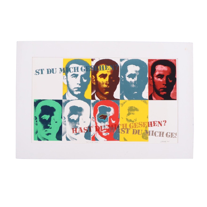 Kevin T. Kelly Limited Edition Serigraph "Hast Du Mich Gesehen?"