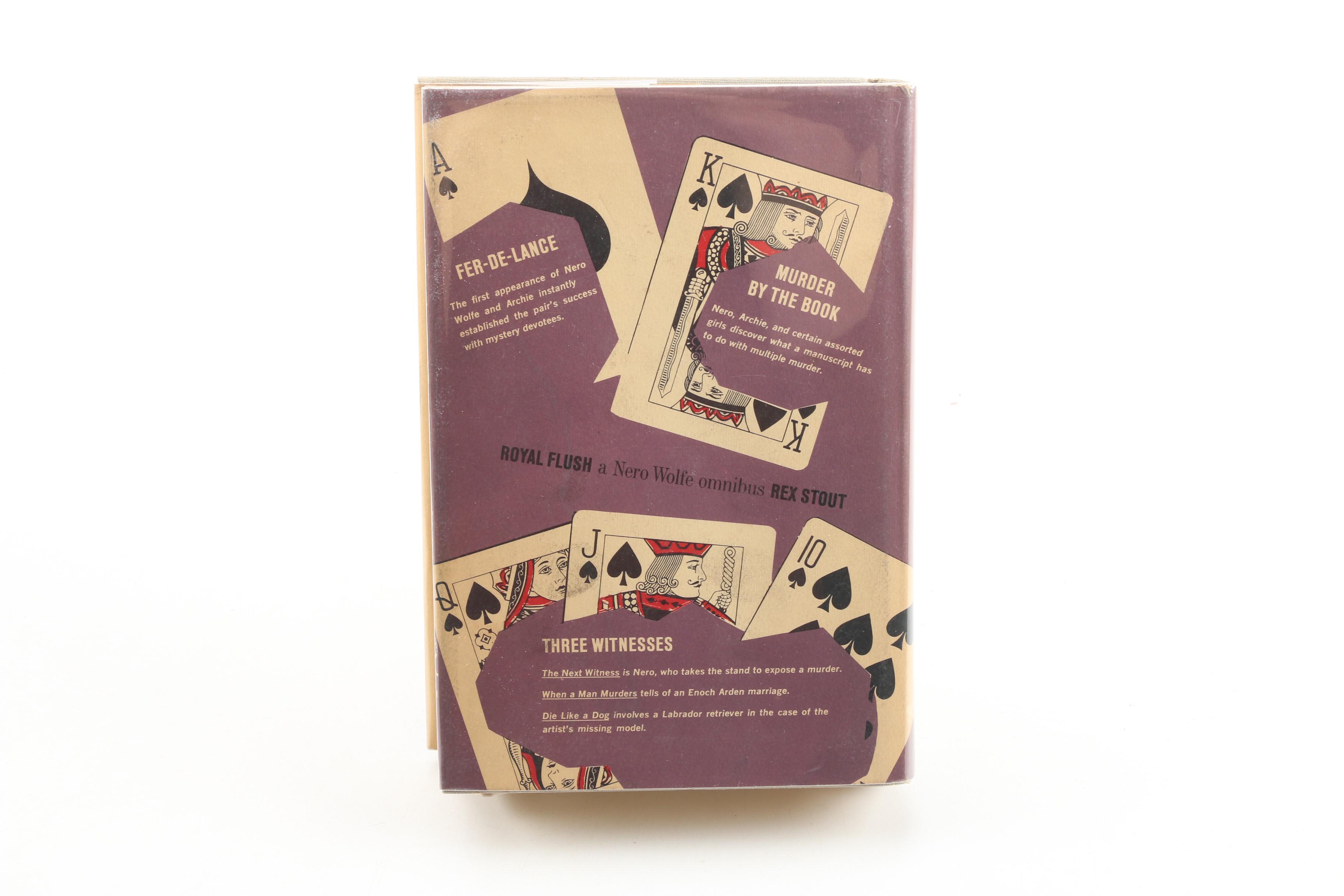 "Nero Wolfe Omnibus" Books by Rex Stout