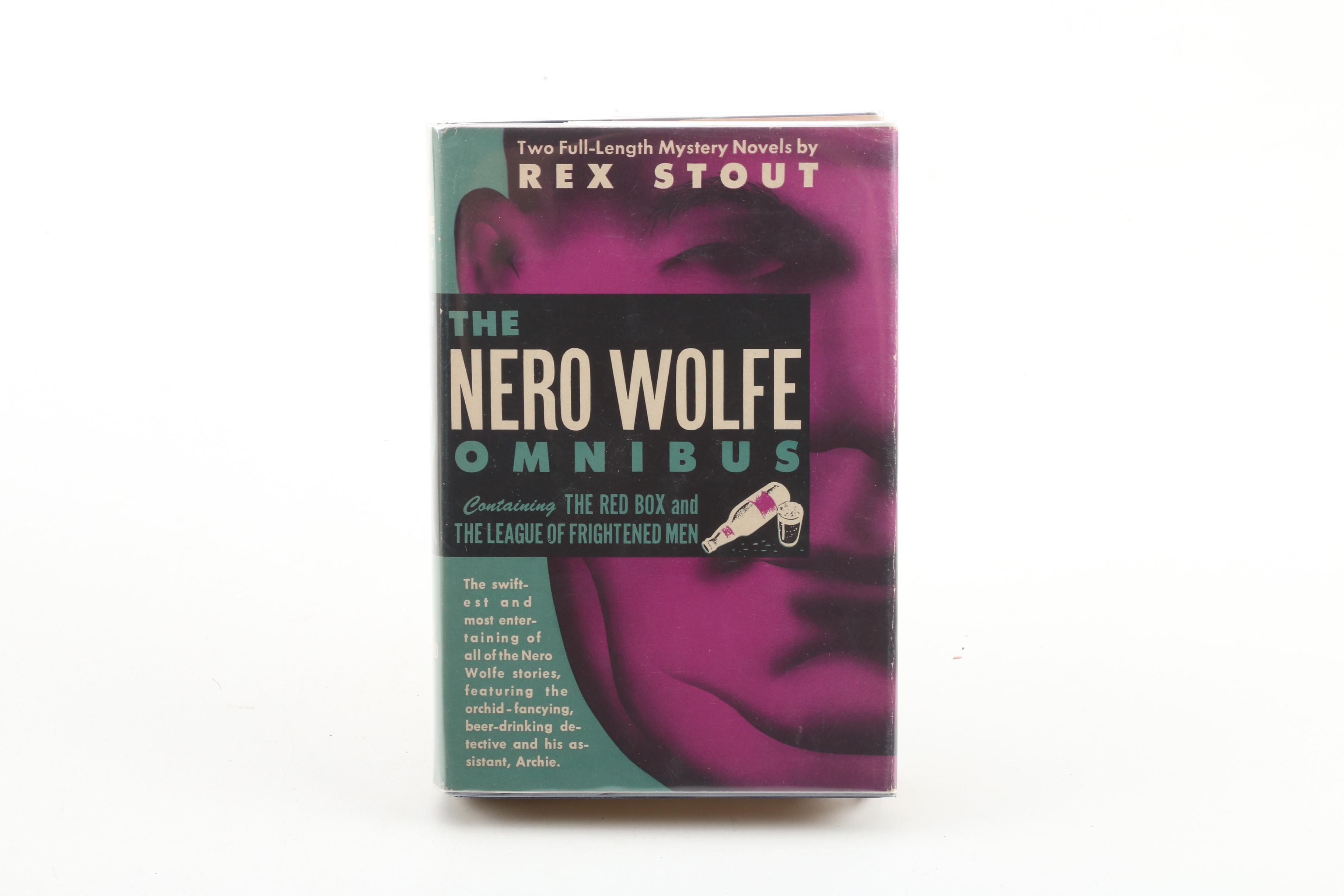 "Nero Wolfe Omnibus" Books by Rex Stout