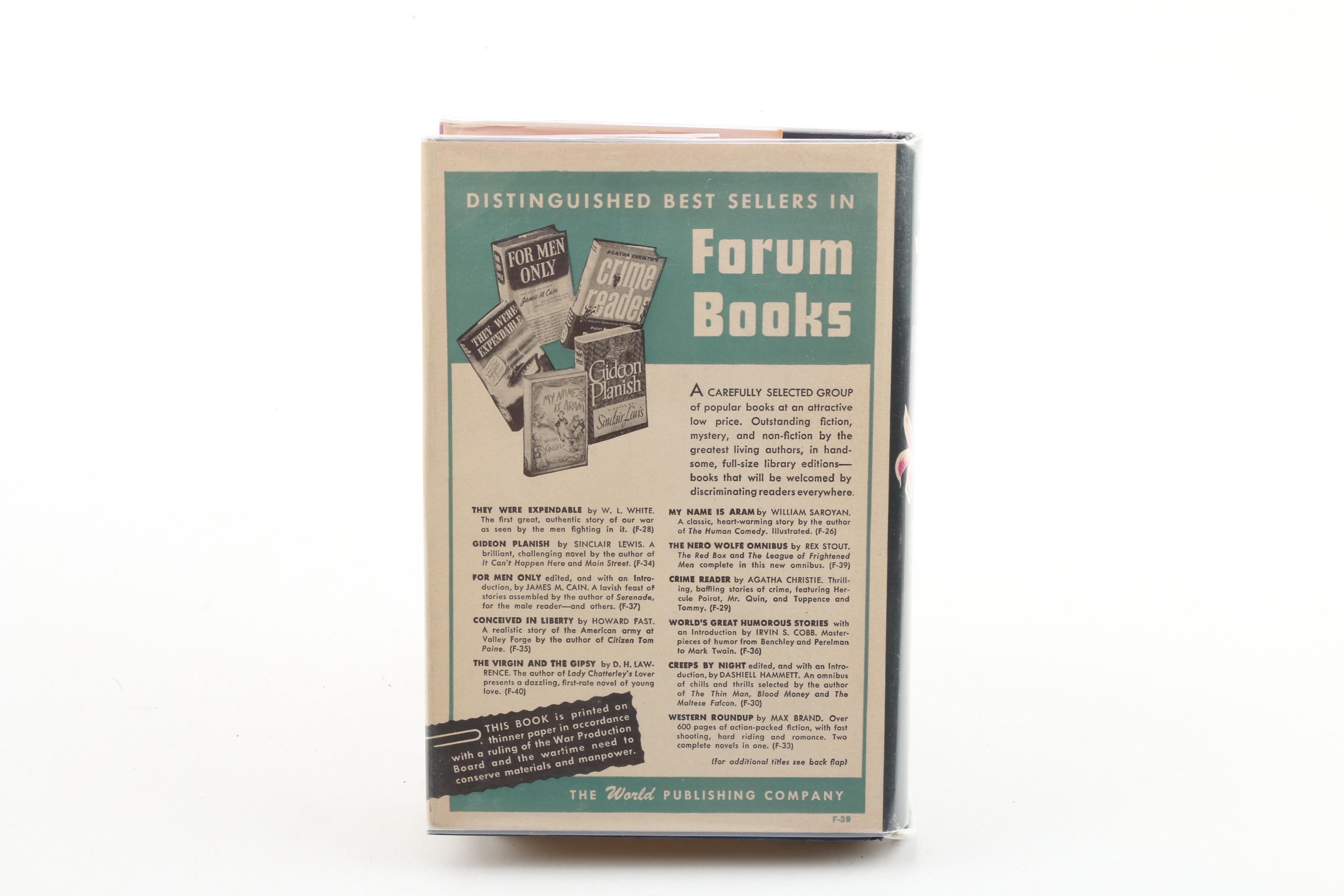 "Nero Wolfe Omnibus" Books by Rex Stout