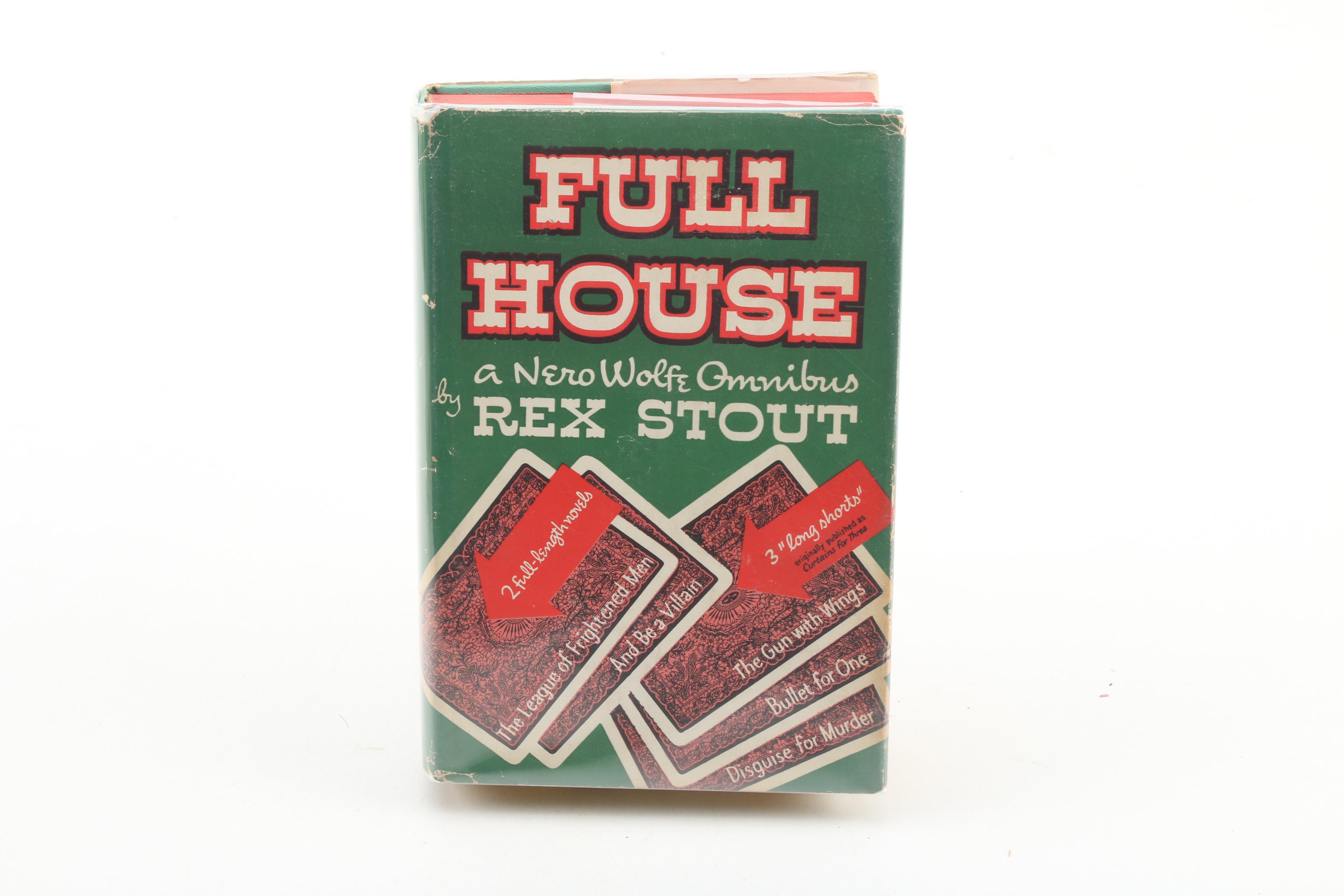 "Nero Wolfe Omnibus" Books by Rex Stout