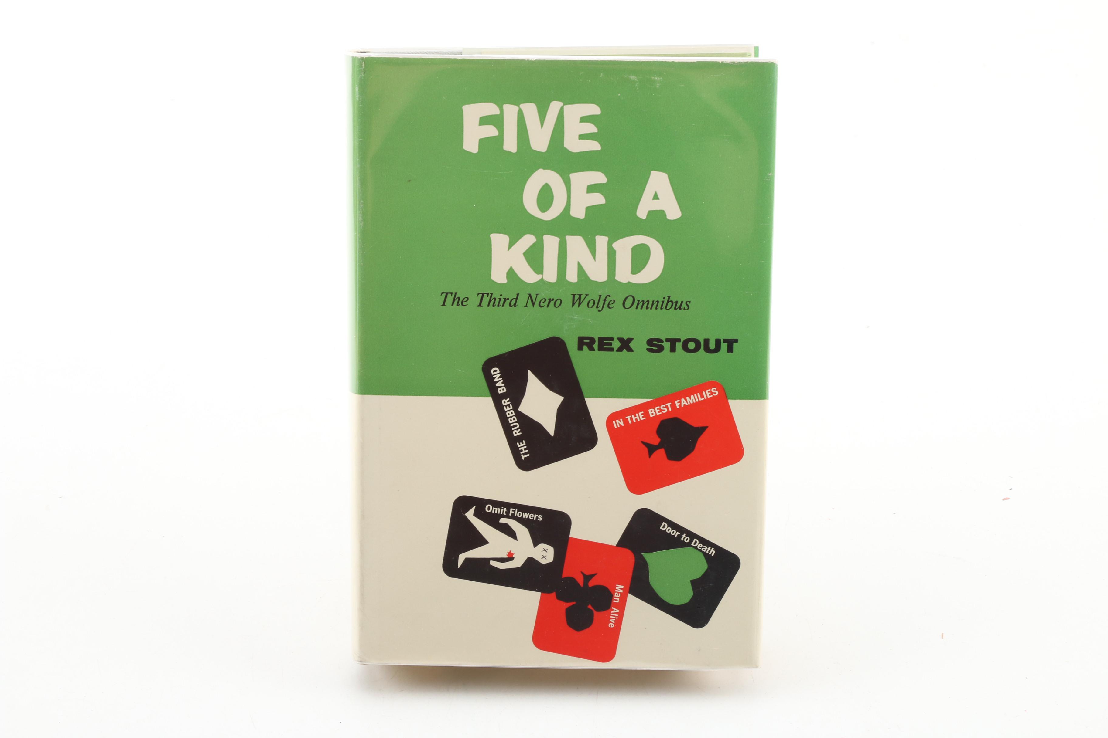 "Nero Wolfe Omnibus" Books by Rex Stout