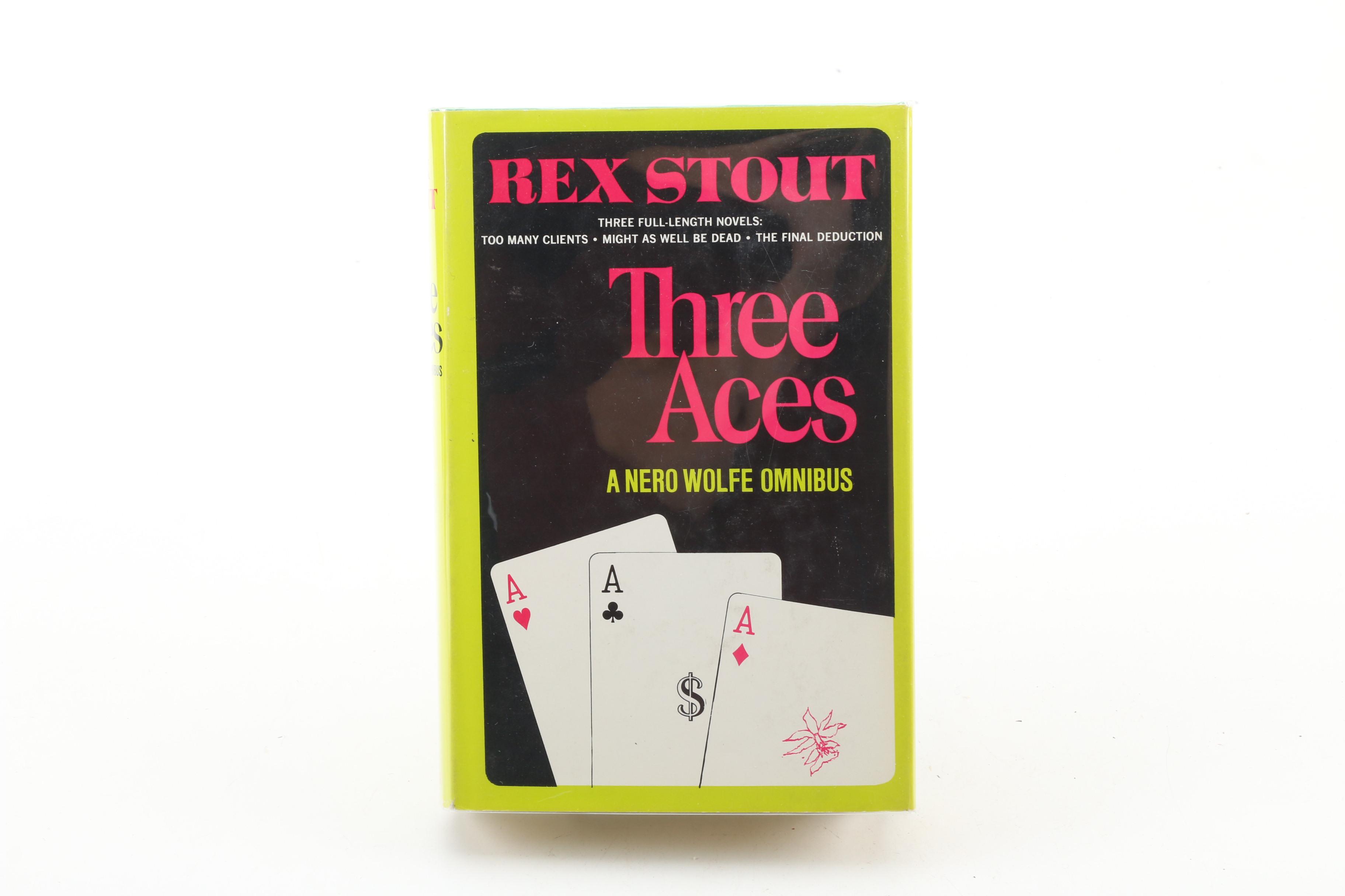 "Nero Wolfe Omnibus" Books by Rex Stout