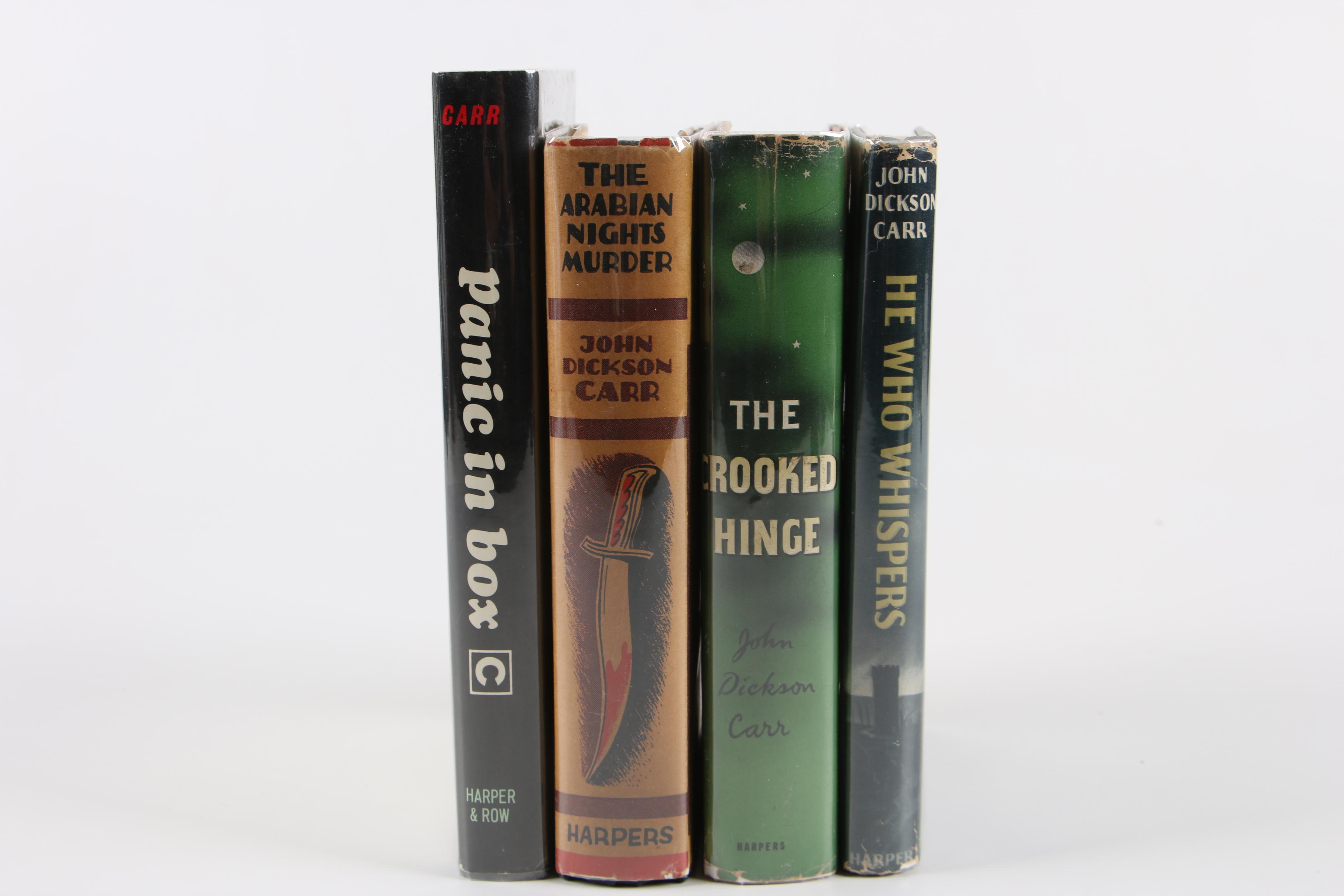 John Dickson Carr First Edition Crime Novels