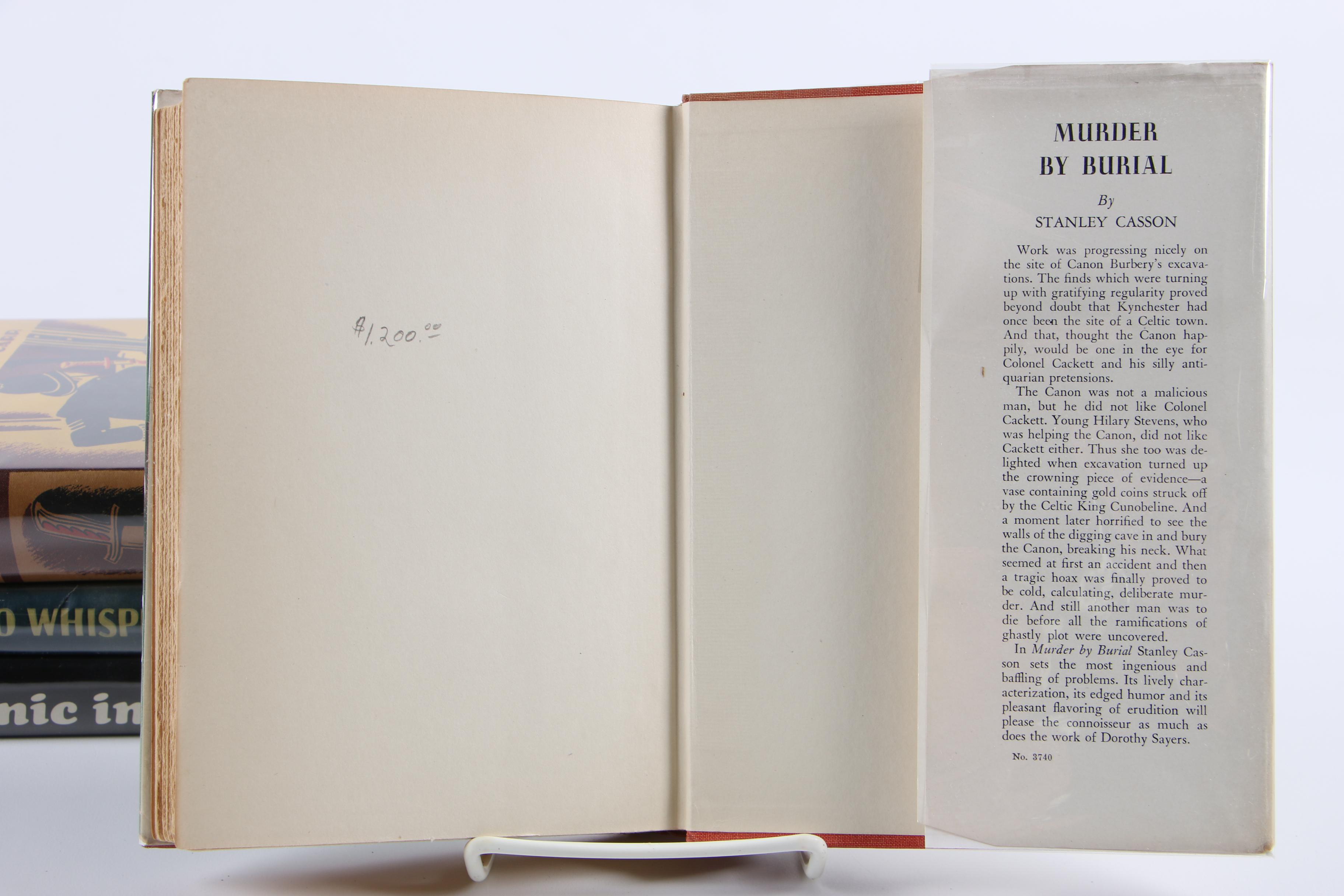 John Dickson Carr First Edition Crime Novels