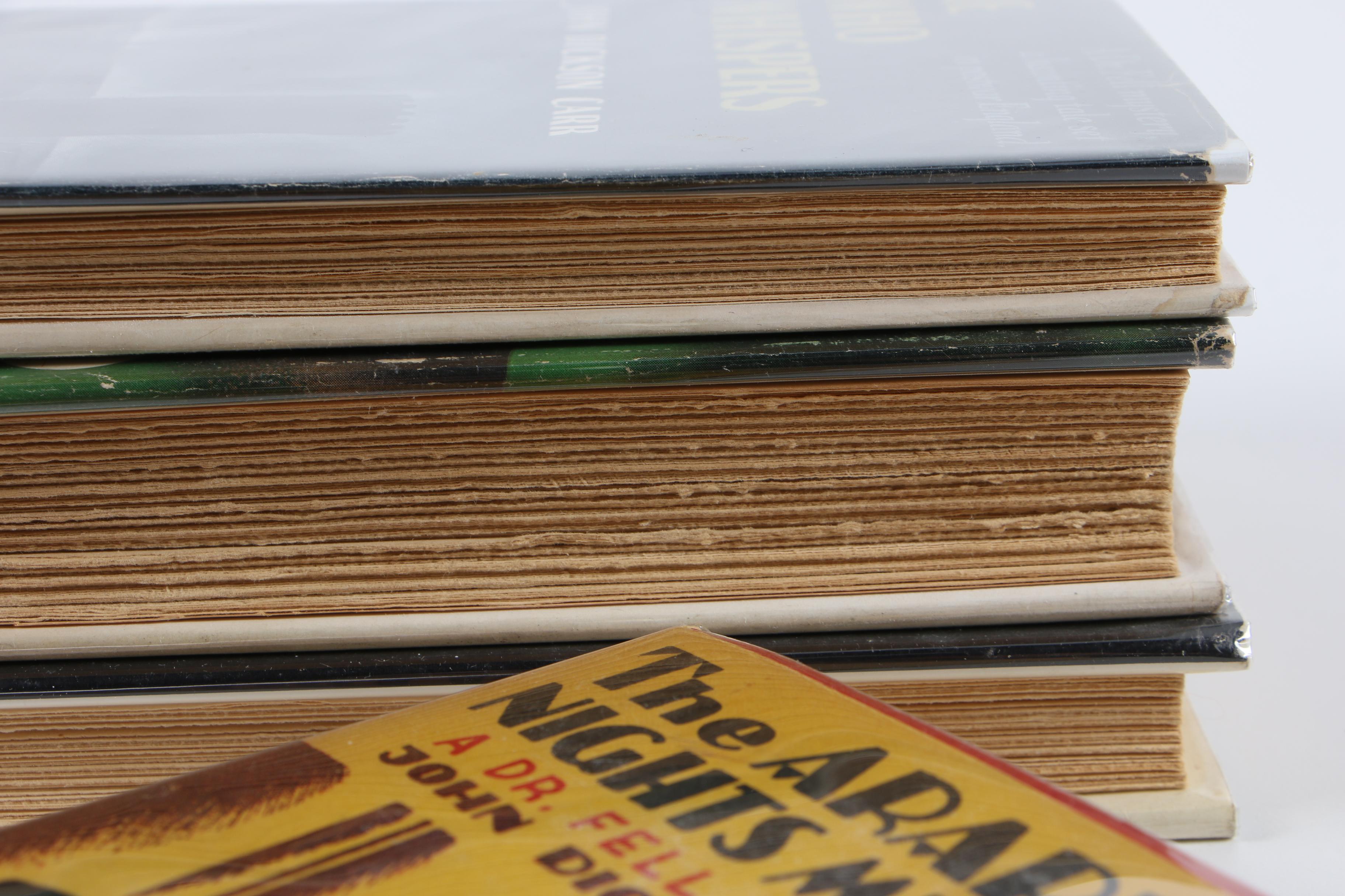 John Dickson Carr First Edition Crime Novels