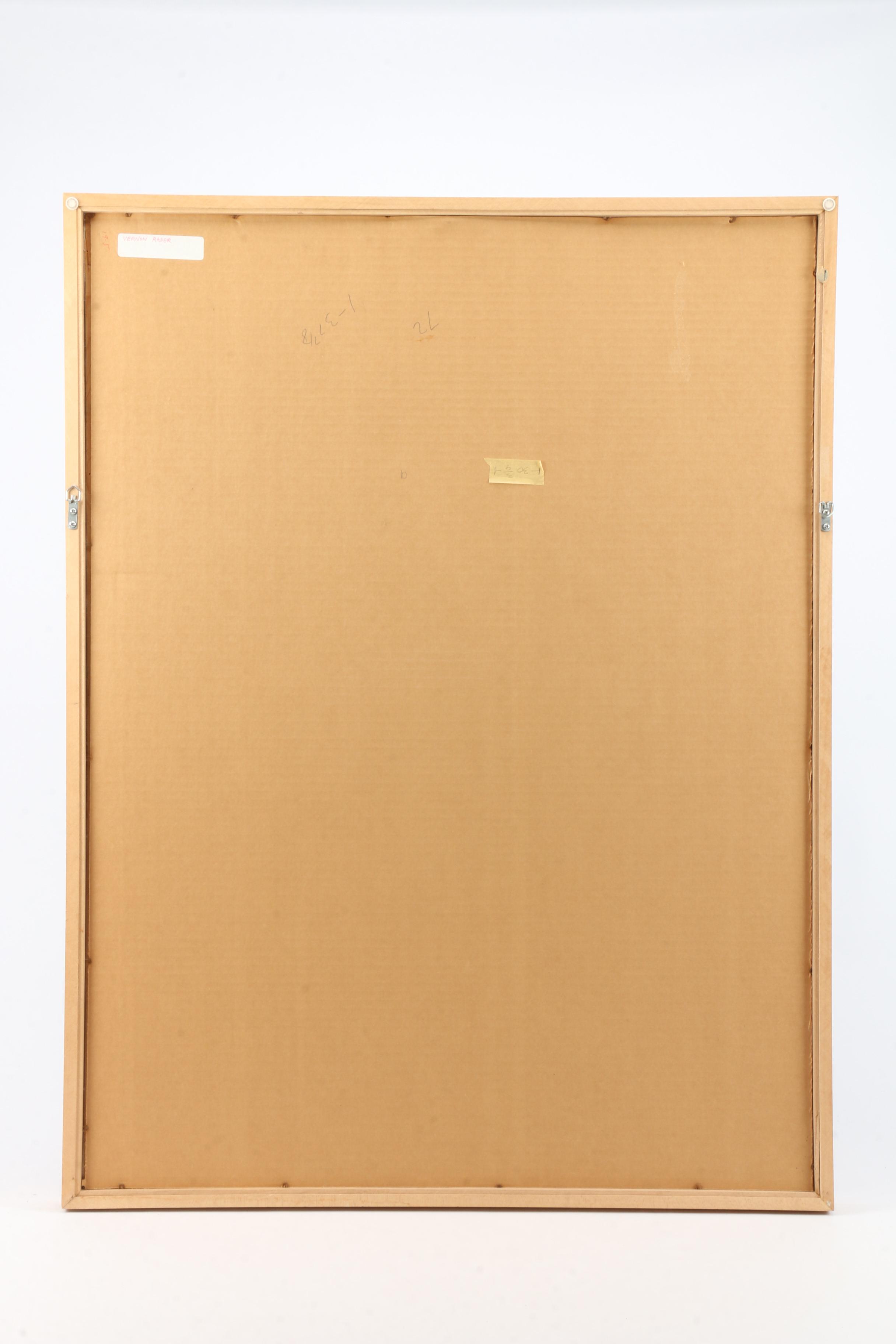 Vernon Rader Acrylic Painting "Blue Spruce"