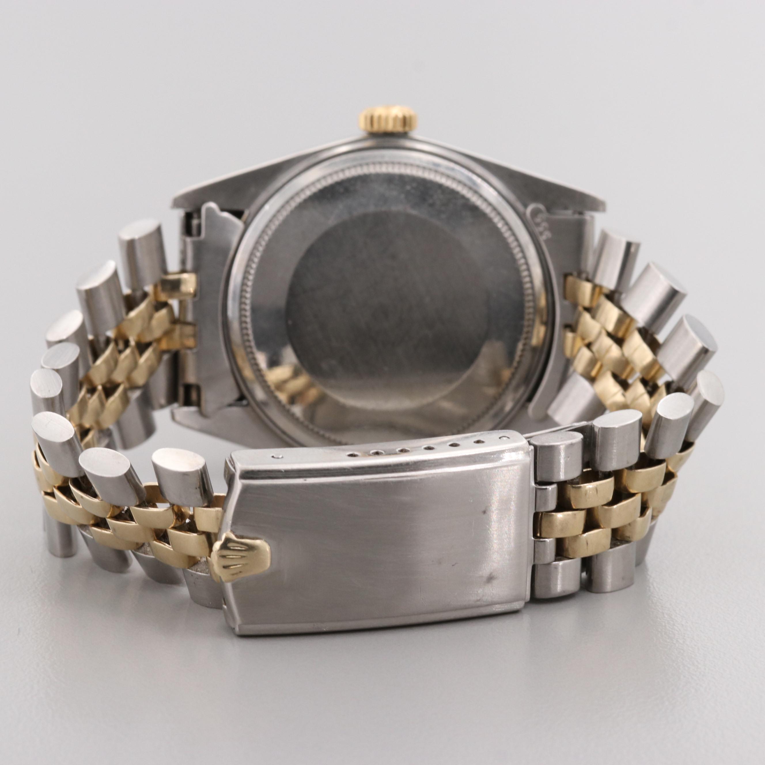 Vintage Rolex Datejust Two-Tone Automatic Watch