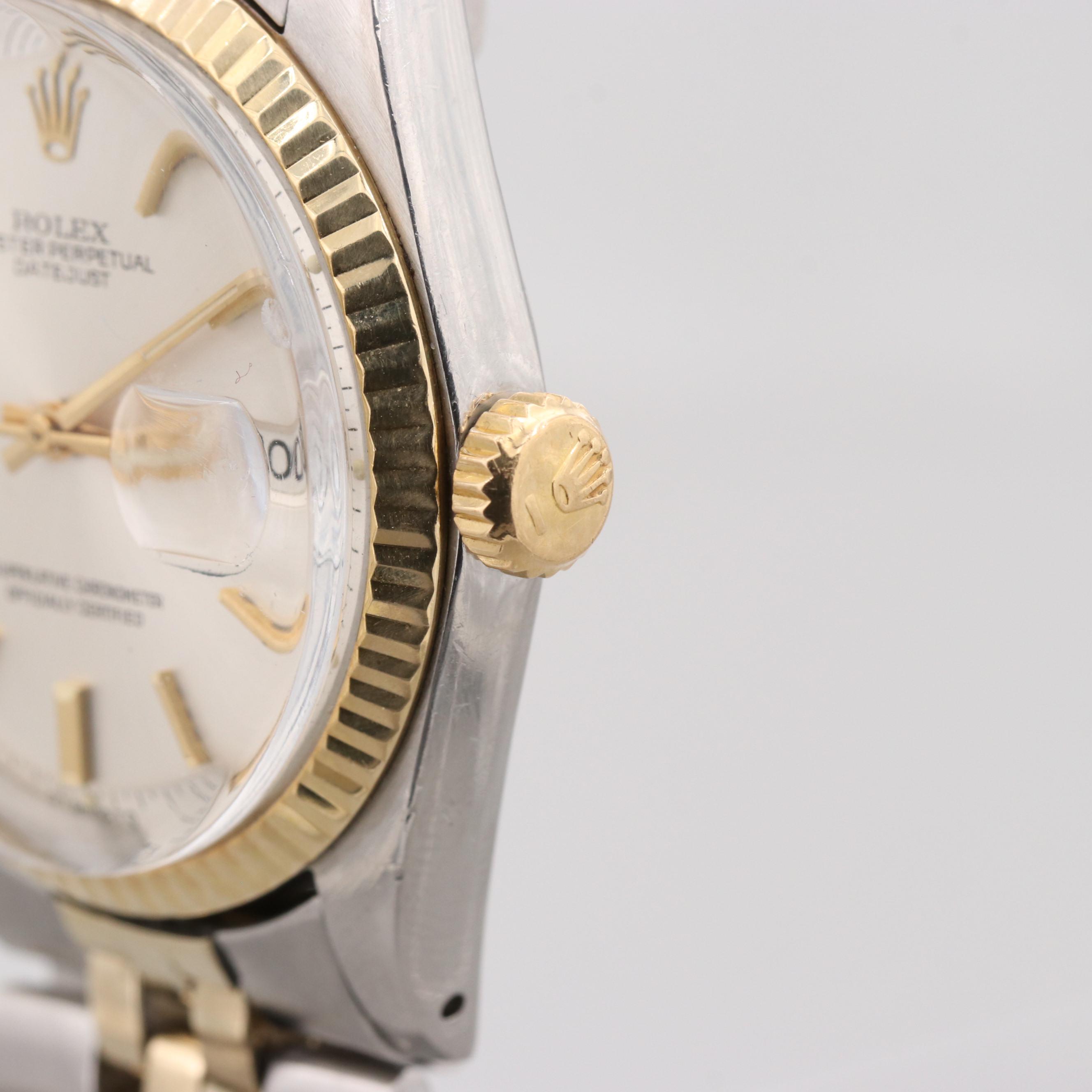 Vintage Rolex Datejust Two-Tone Automatic Watch
