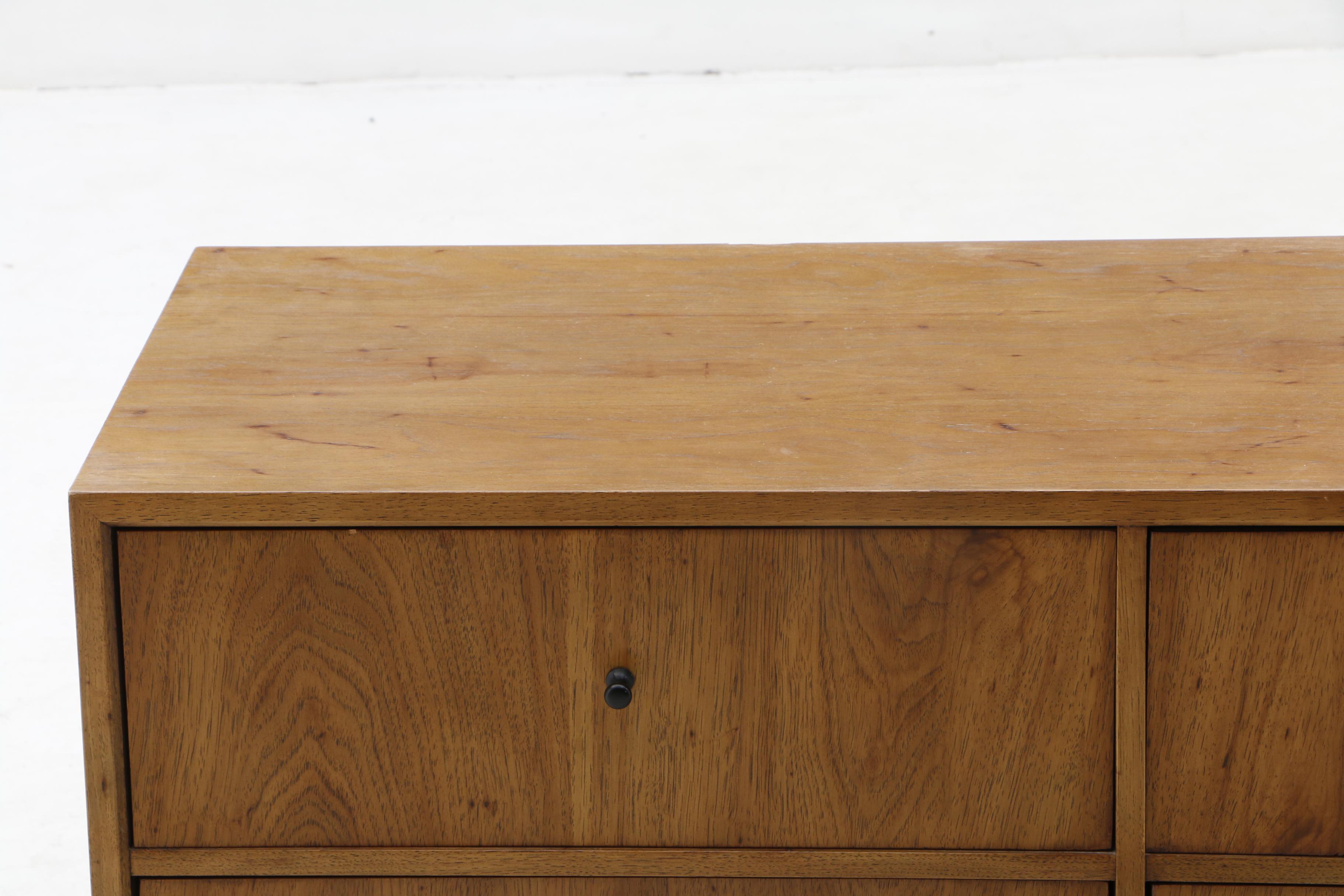 Mid Century Modern Drexel Index Series Chest of Drawers in Walnut