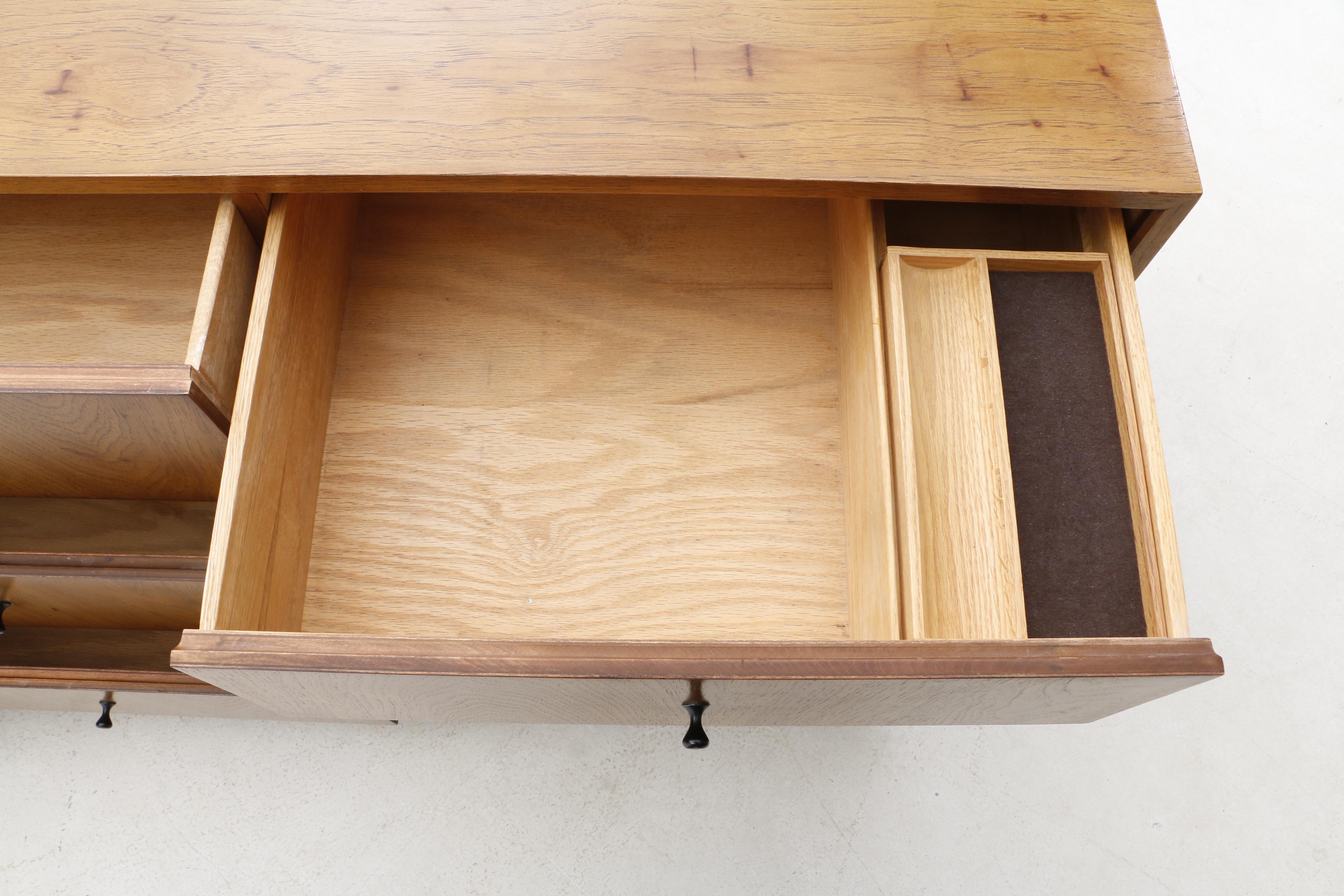 Mid Century Modern Drexel Index Series Chest of Drawers in Walnut