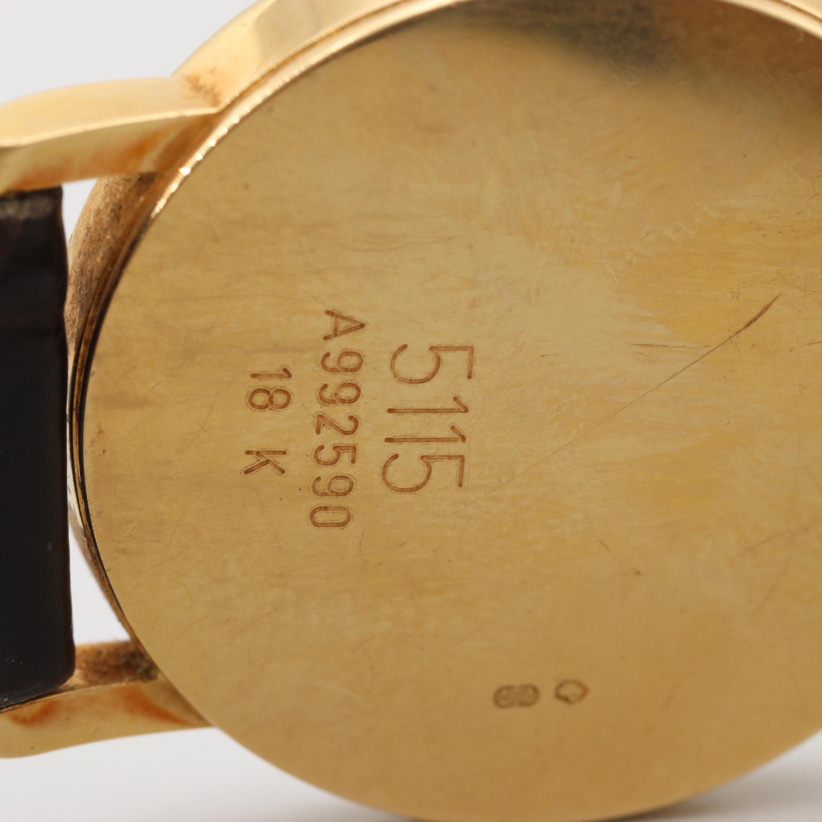 Rolex Cellini 18K Yellow Gold Watch With Mother of Pearl Dial