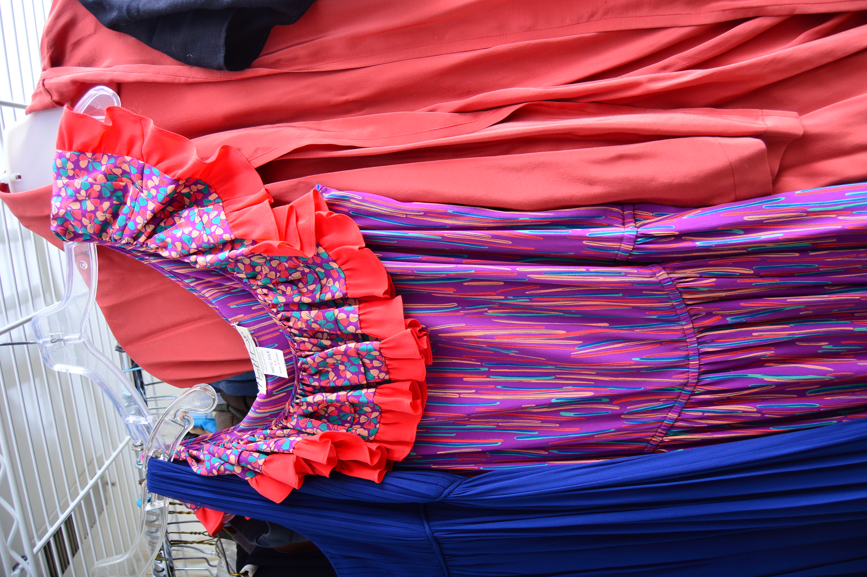 Malcolm Starr, Lillie Rubin, Mary McFadden, Laise Adzer and Albert Nipon Dresses