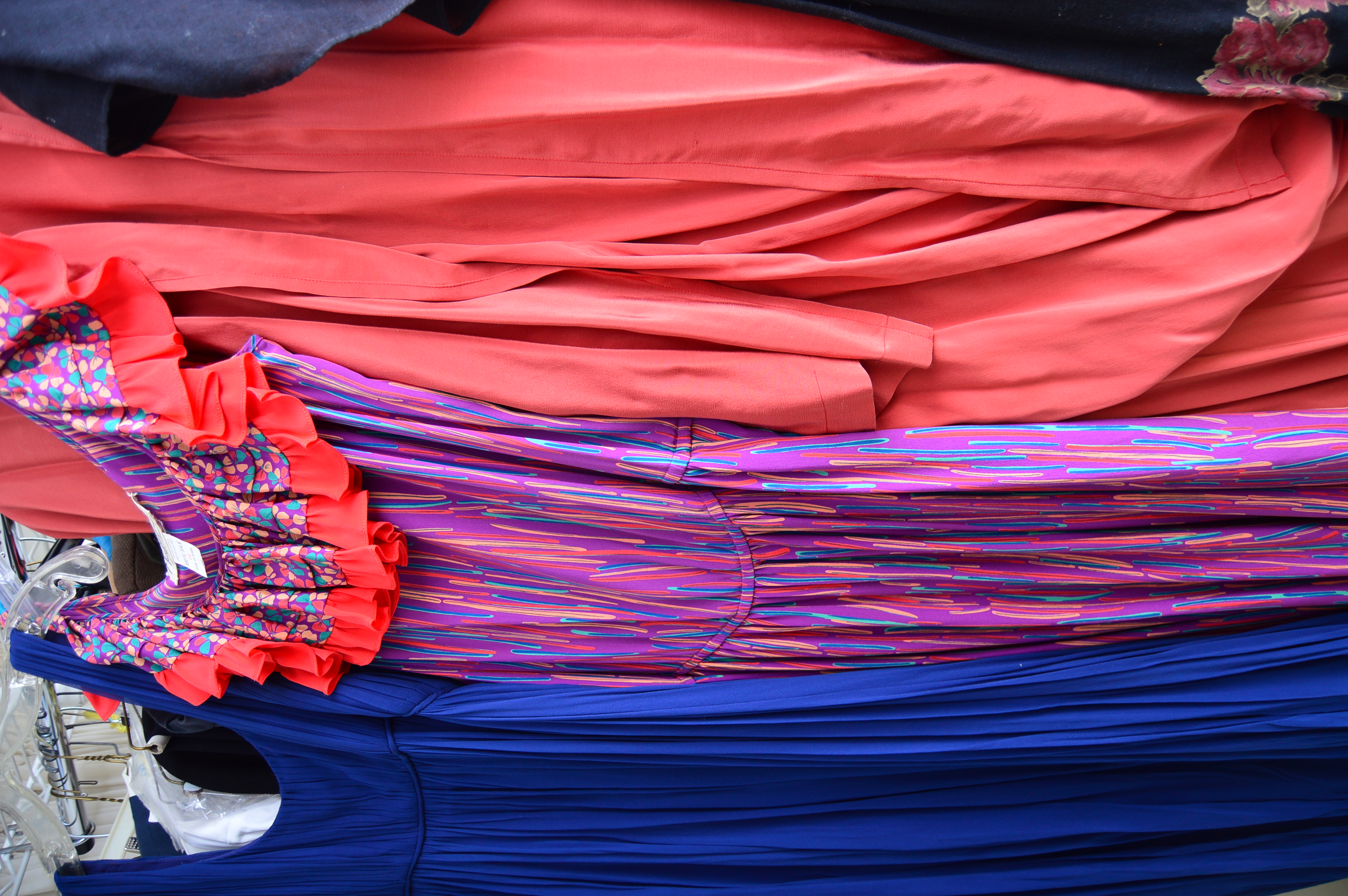 Malcolm Starr, Lillie Rubin, Mary McFadden, Laise Adzer and Albert Nipon Dresses