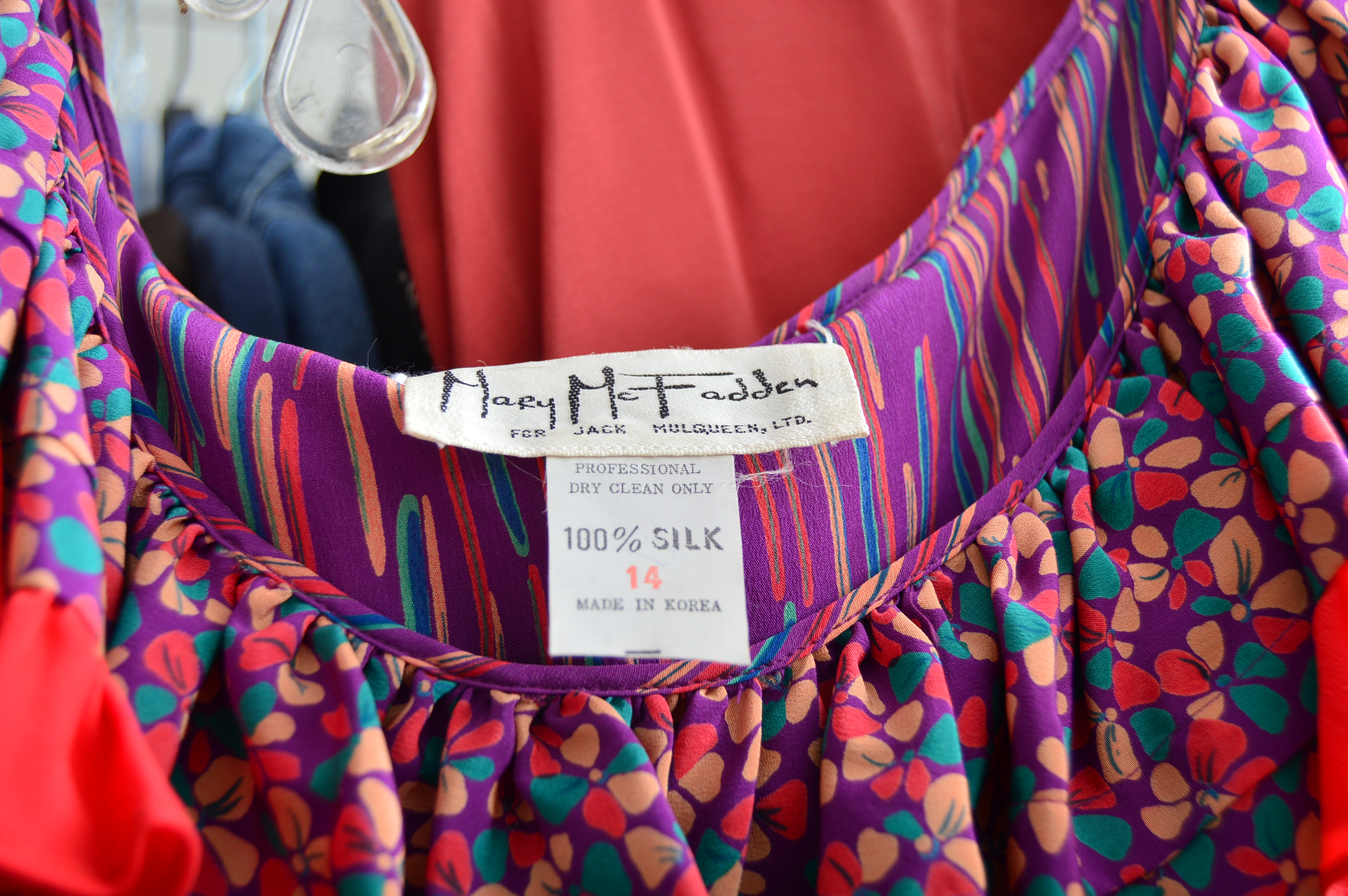 Malcolm Starr, Lillie Rubin, Mary McFadden, Laise Adzer and Albert Nipon Dresses