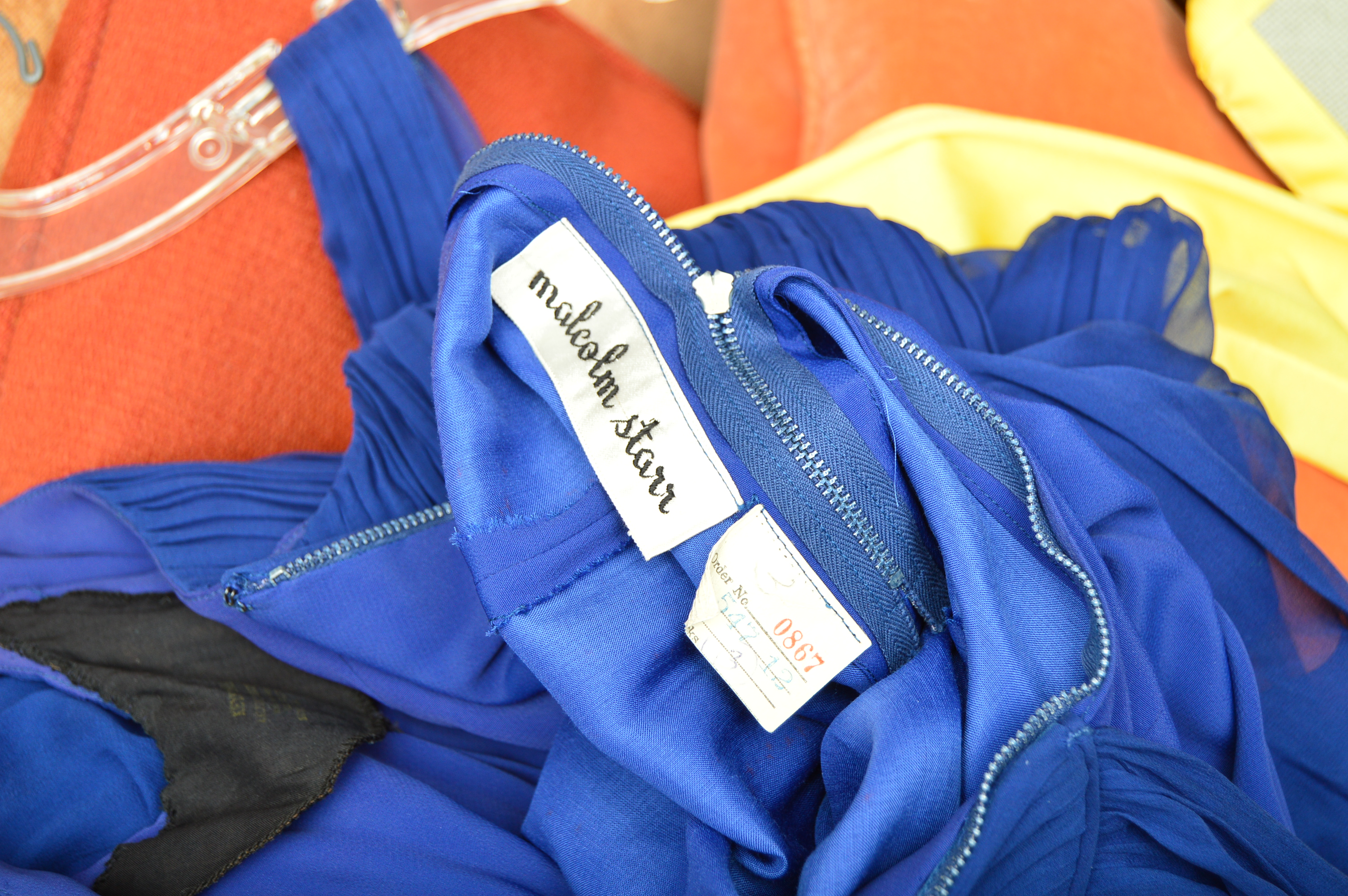 Malcolm Starr, Lillie Rubin, Mary McFadden, Laise Adzer and Albert Nipon Dresses