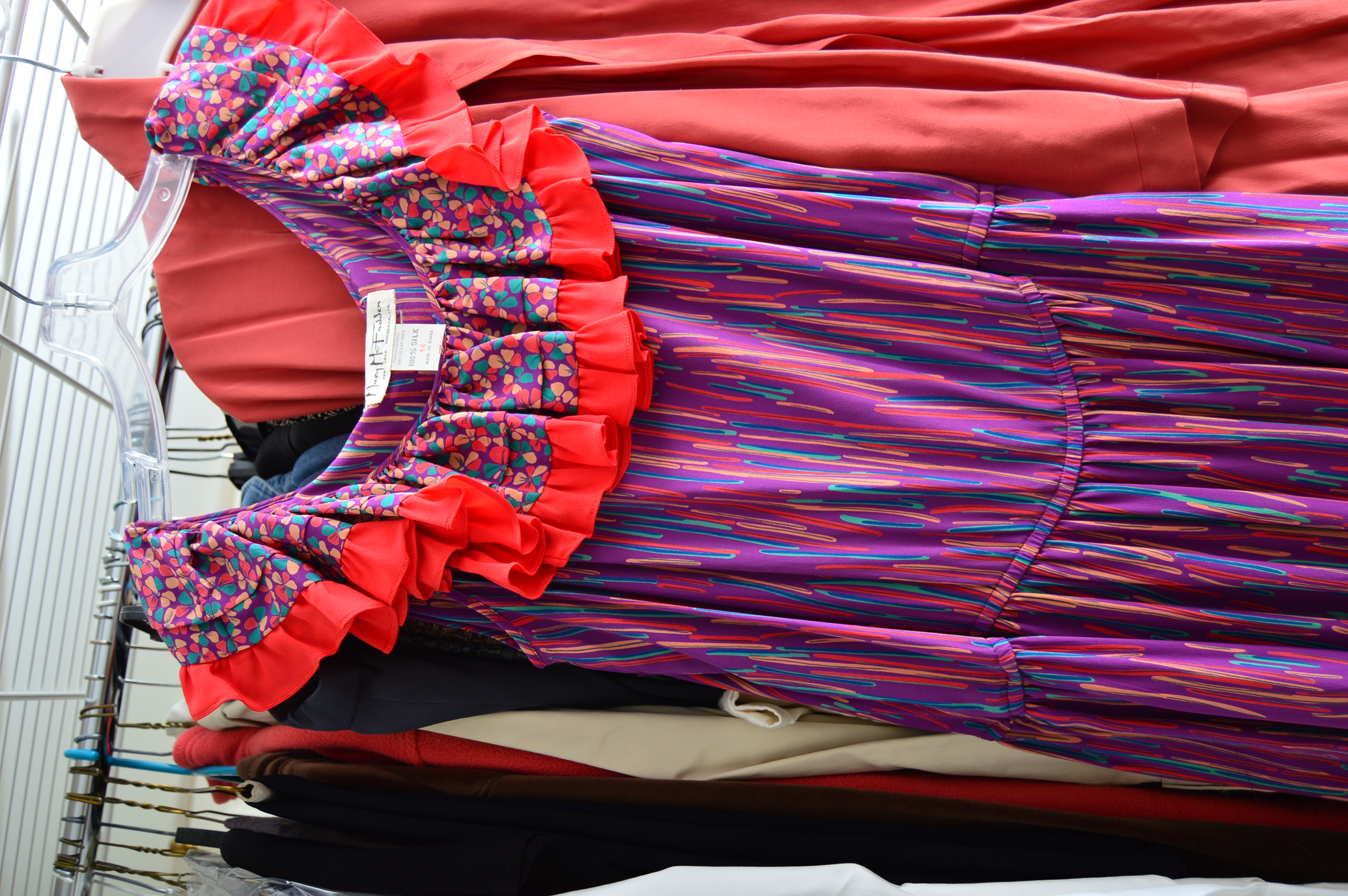 Malcolm Starr, Lillie Rubin, Mary McFadden, Laise Adzer and Albert Nipon Dresses