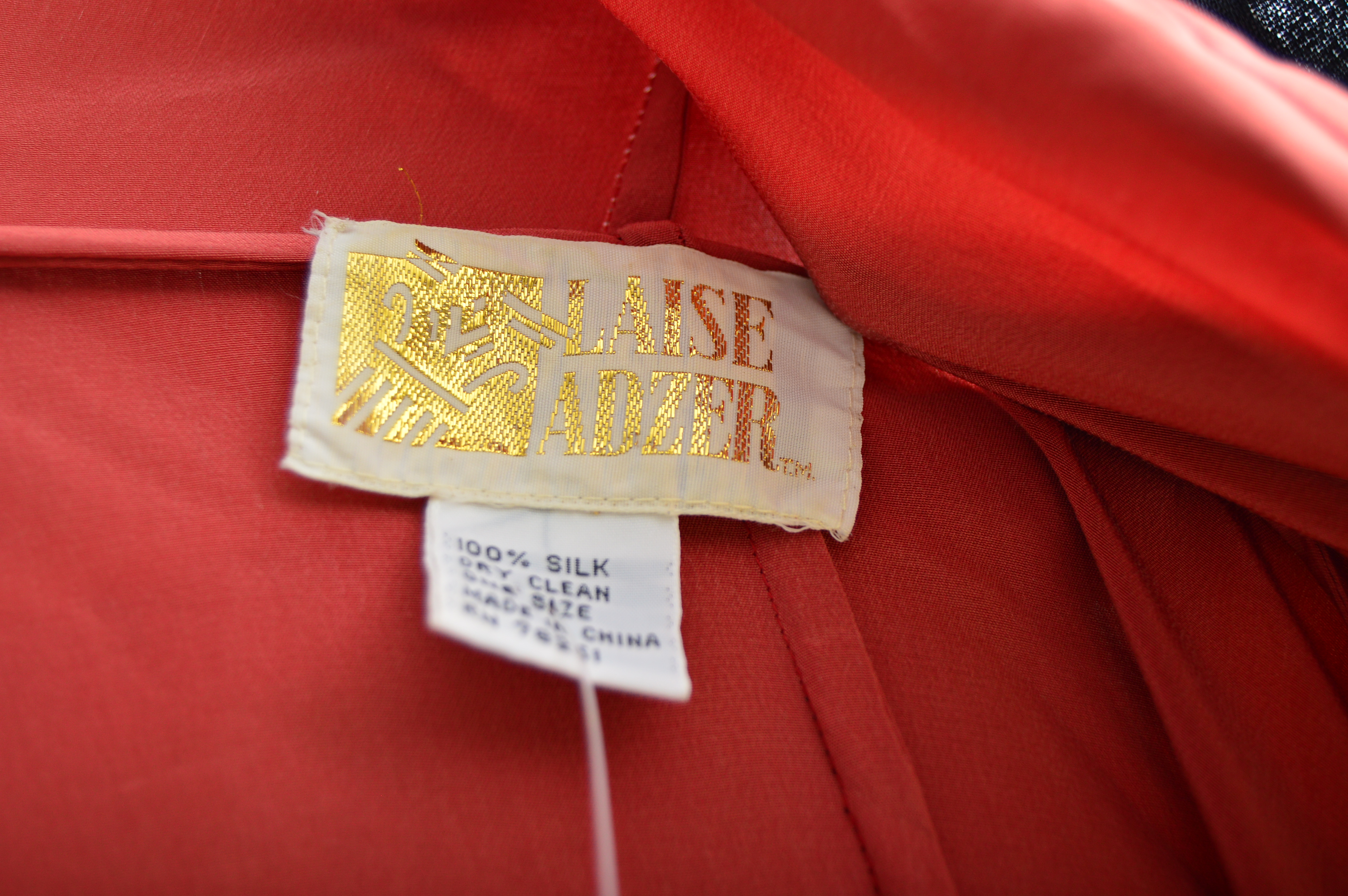 Malcolm Starr, Lillie Rubin, Mary McFadden, Laise Adzer and Albert Nipon Dresses