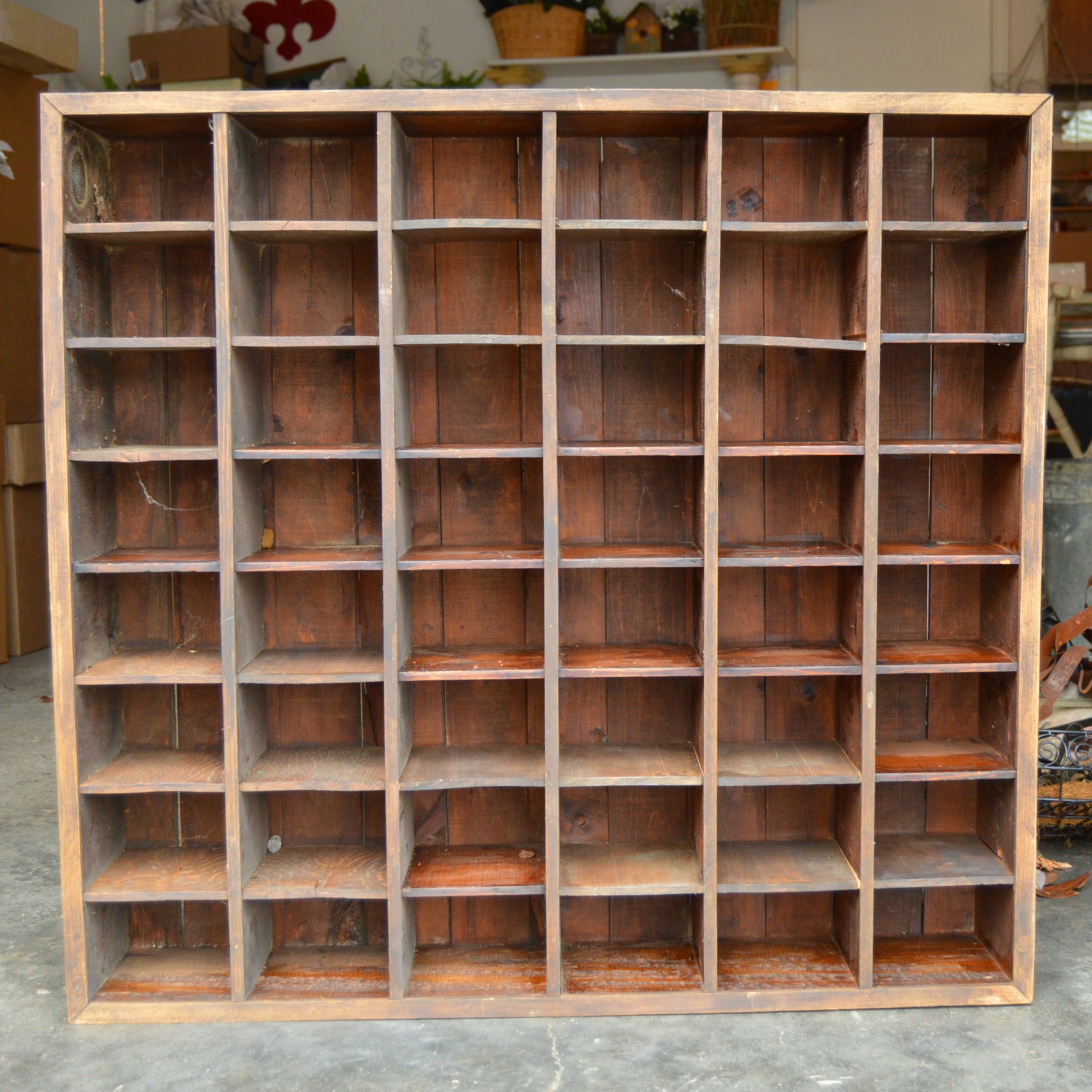 Vintage Wood Storage Cabinet