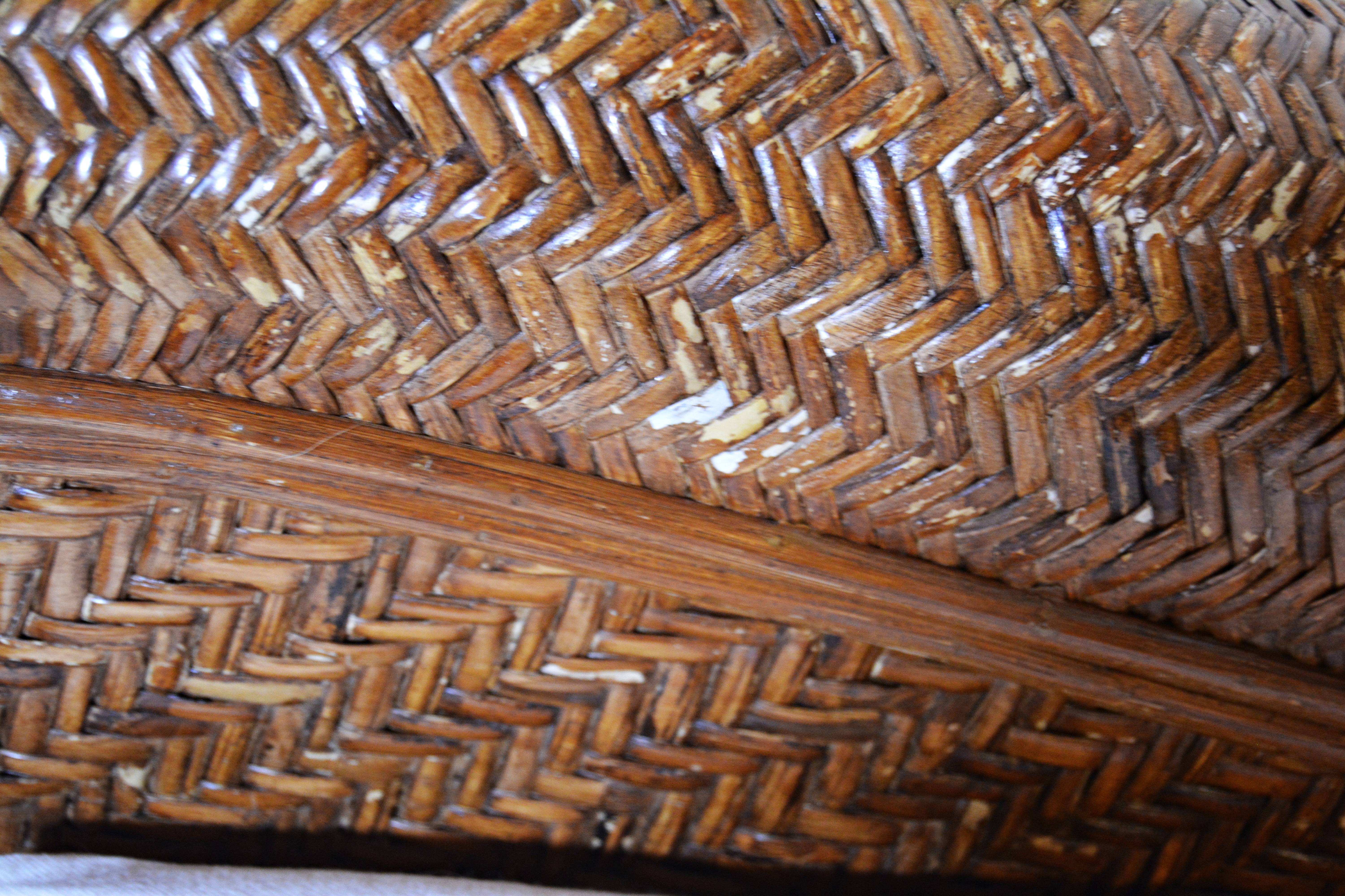 "Malabar" Rattan Lounge Chair by Pottery Barn, 21st Century