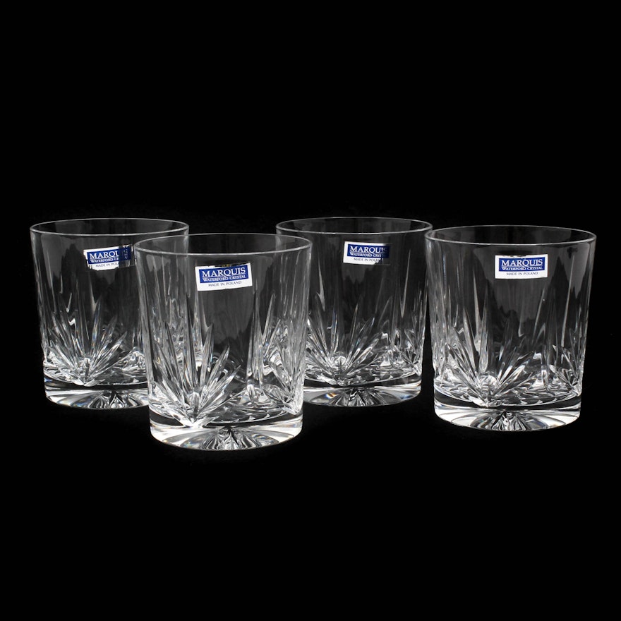 Marquis by Waterford Crystal "Bloomfield" Double Old Fashioned Glasses