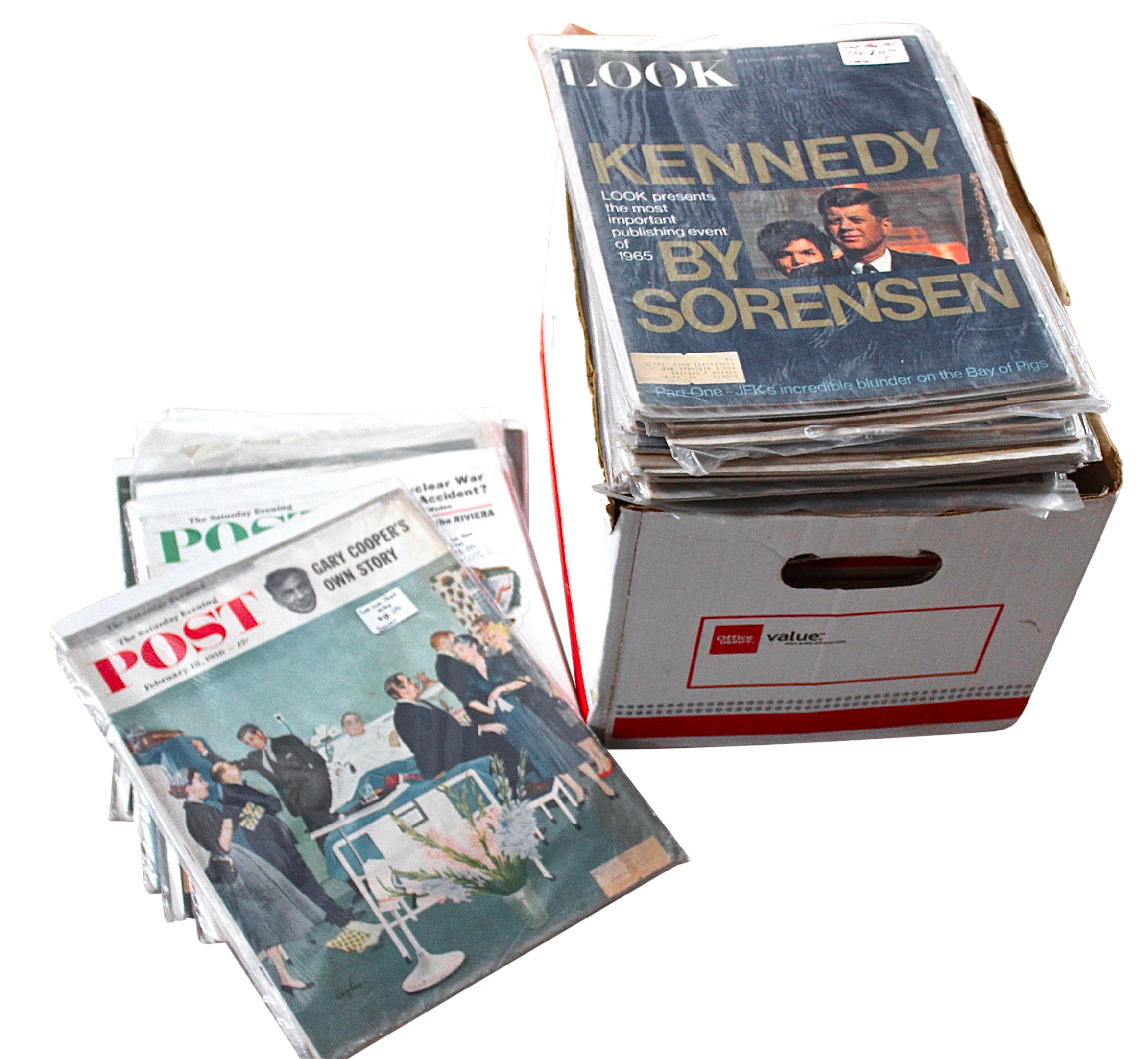 Vintage "Post" and "Look" Magazines