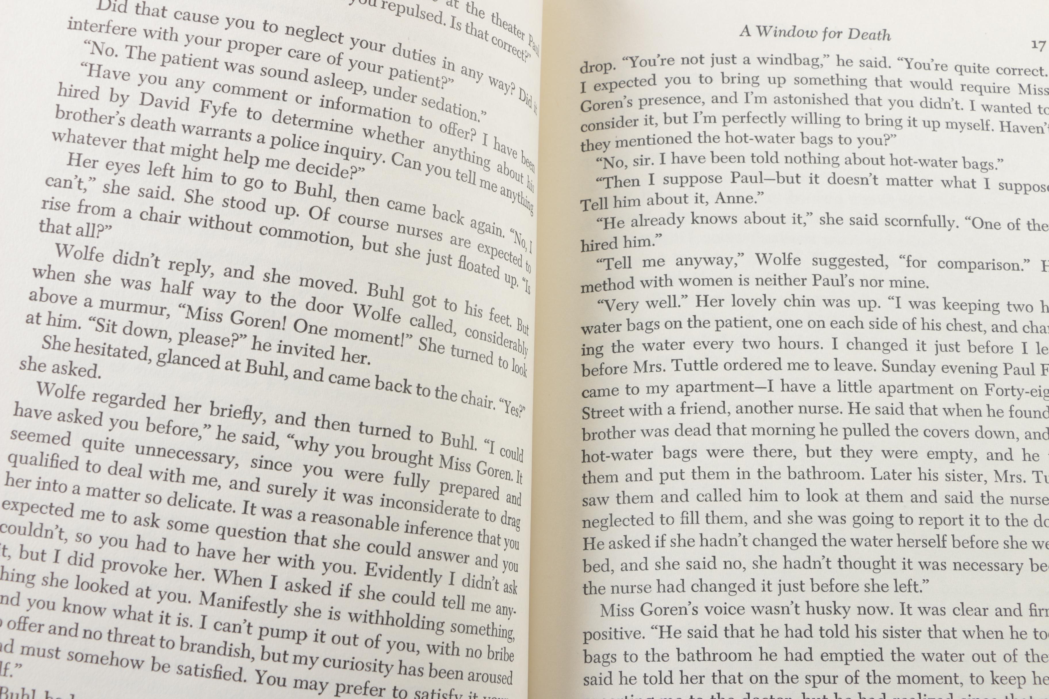 Vintage "Nero Wolfe Threesomes" Books by Rex Stout