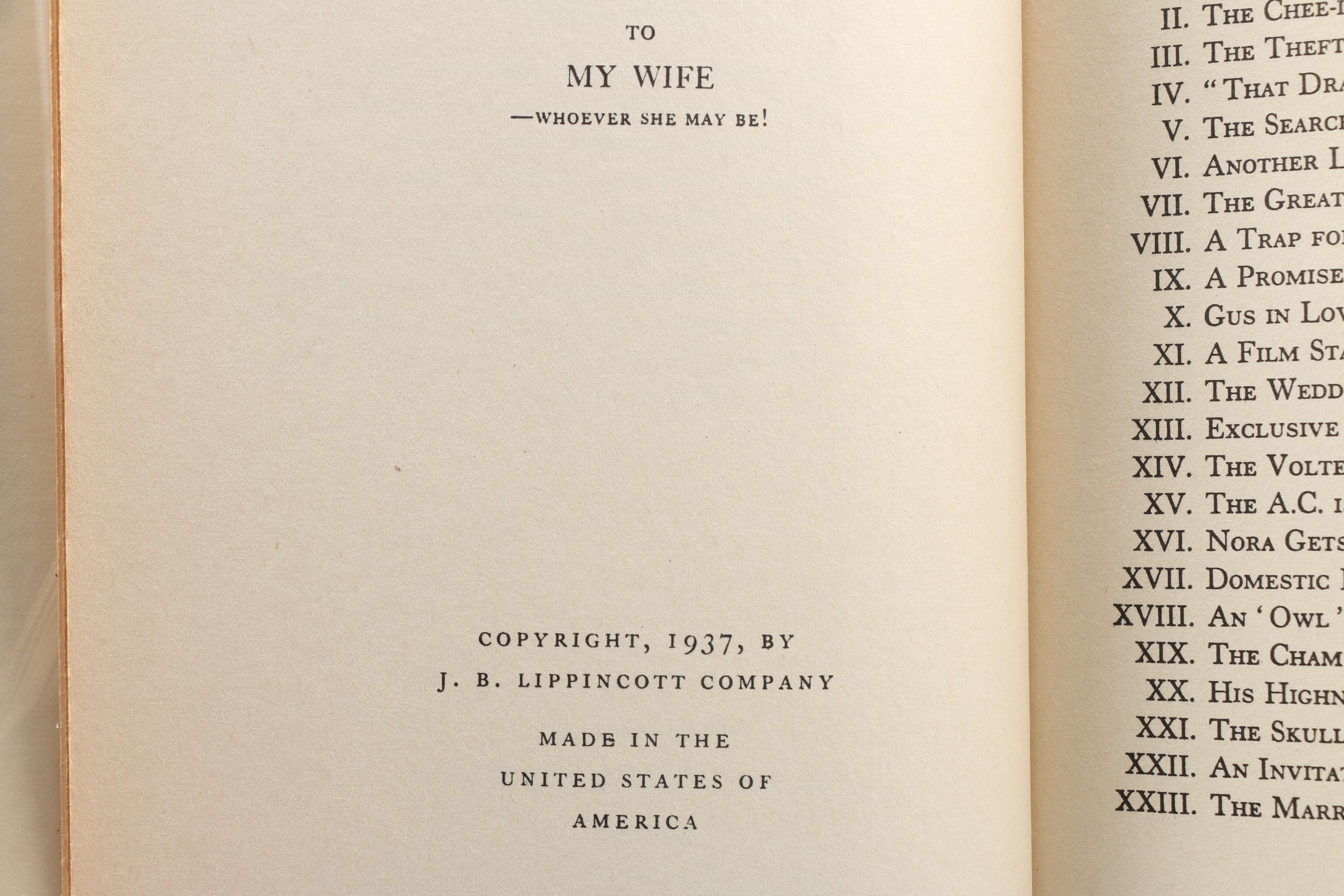 Crime Novels by Various Authors featuring "Fool's Gold" by Stanley Hart Page