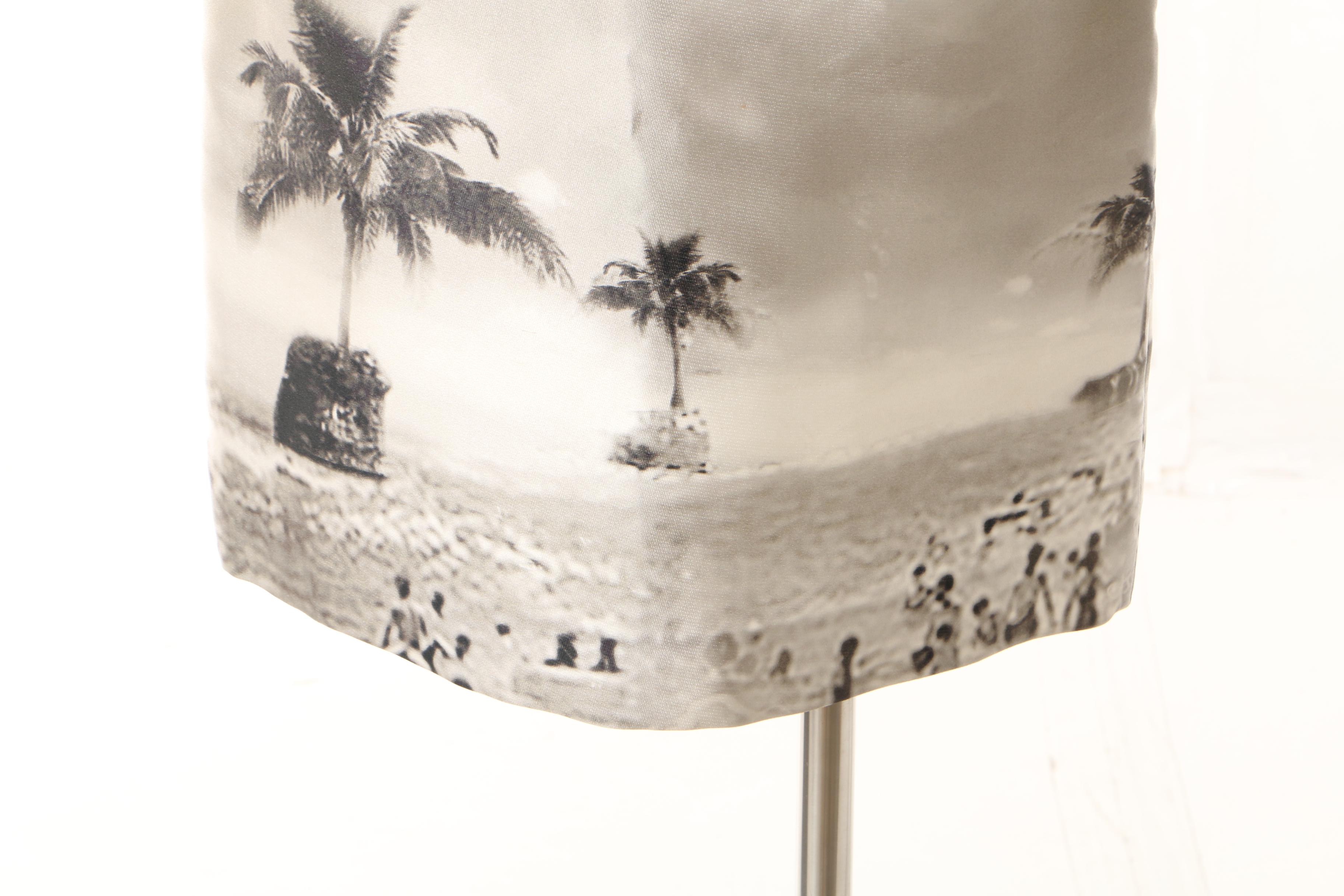 Prada Spring 2010 Ready to Wear Collection Silk Blend Transcription Print Skirt