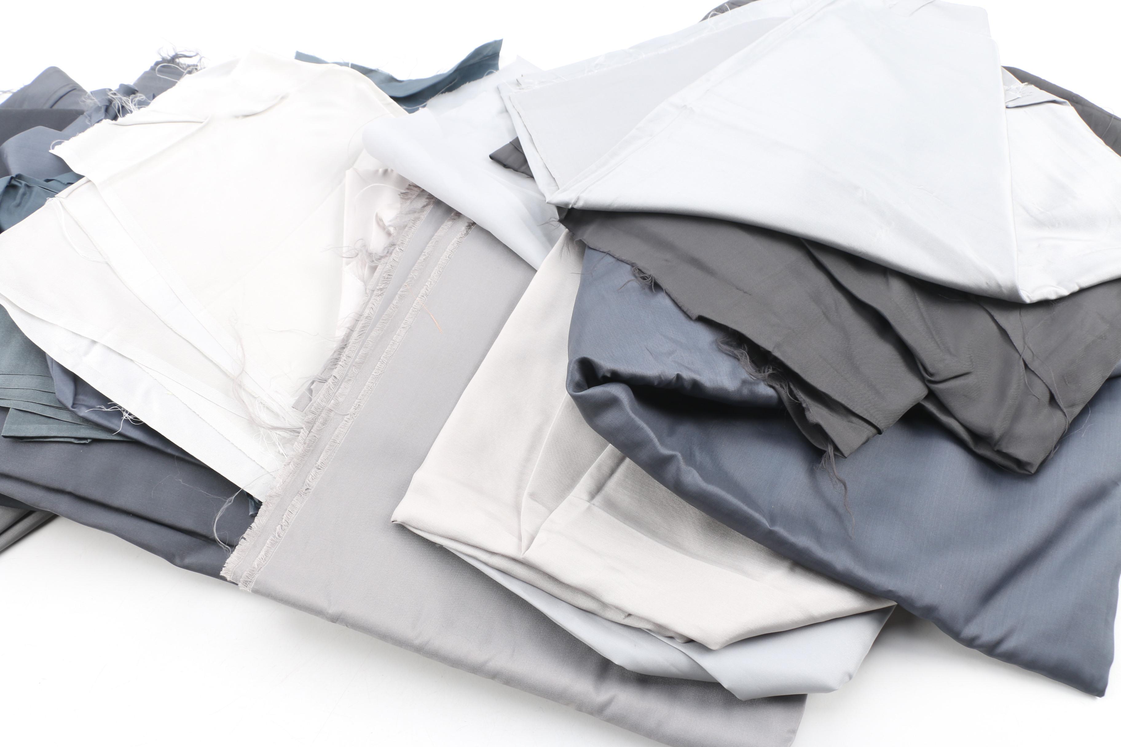 Silk and Satin Fabric Remnants