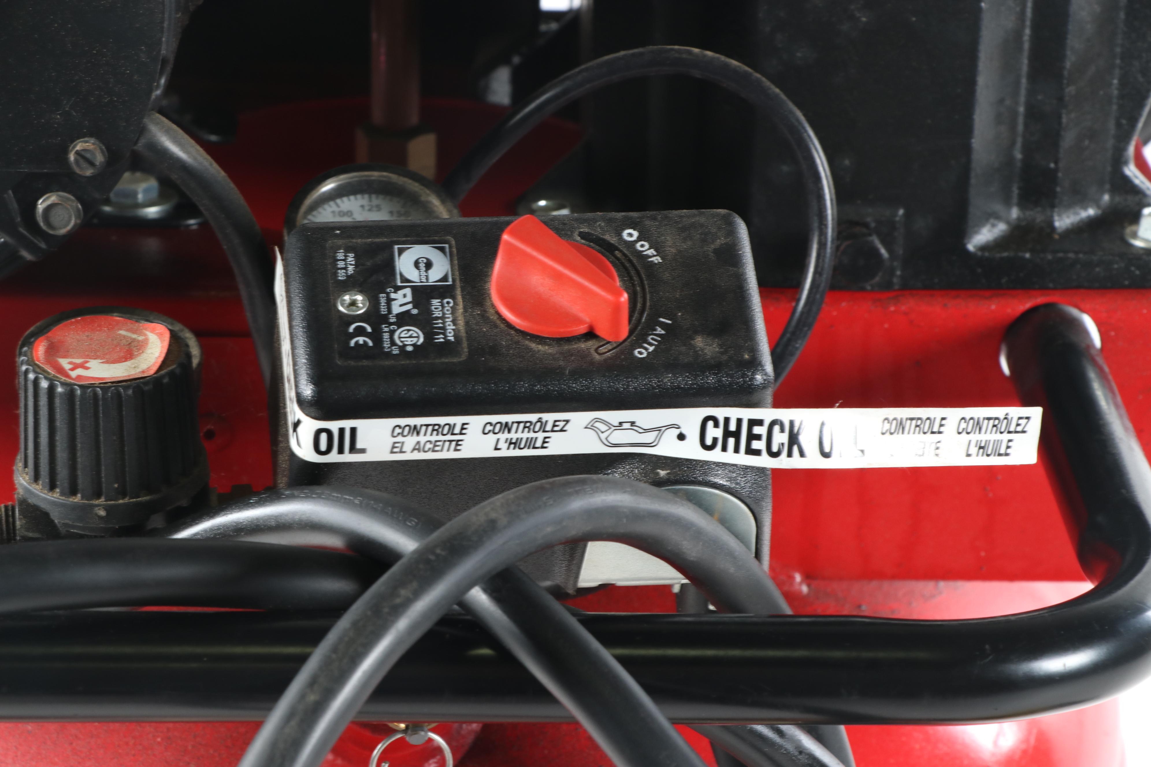 Husky Pro 30 Gallon Rolling Air Compressor