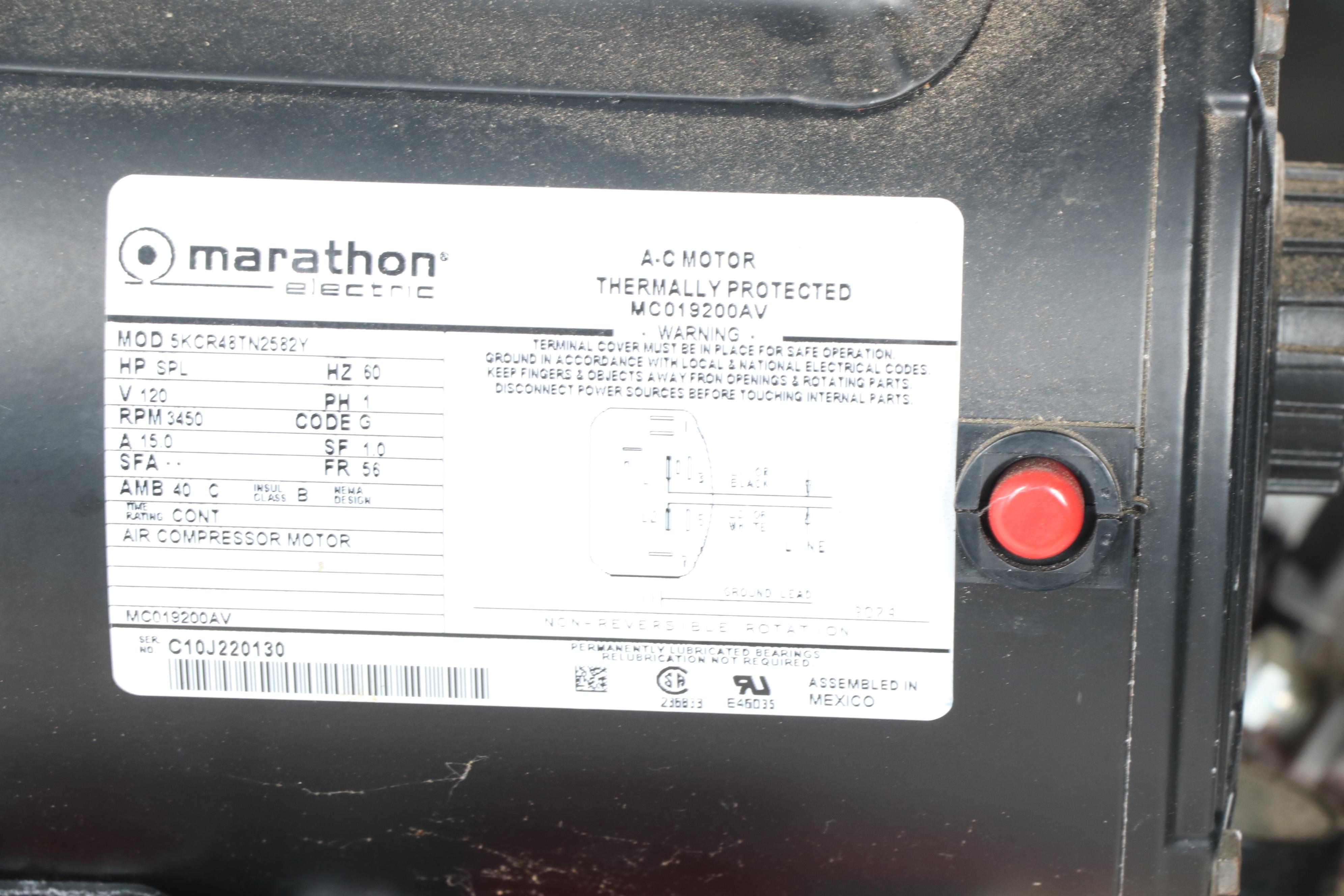 Husky Pro 30 Gallon Rolling Air Compressor