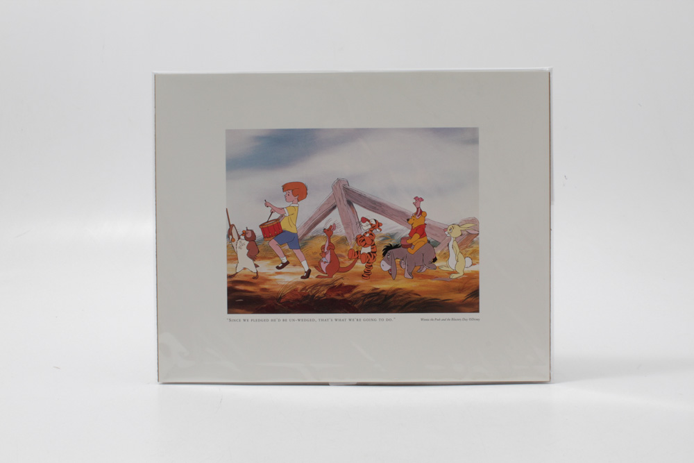 Disney's Winnie The Pooh Offset Lithographs