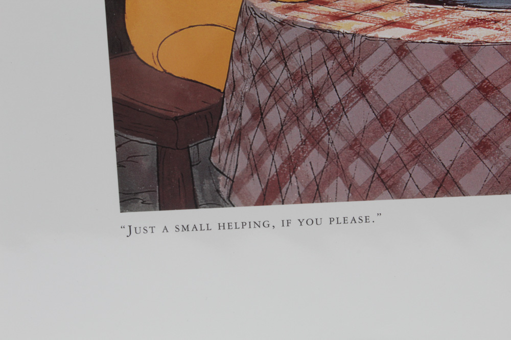 Disney's Winnie The Pooh Offset Lithographs