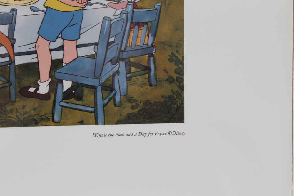 Disney's Winnie The Pooh Offset Lithographs