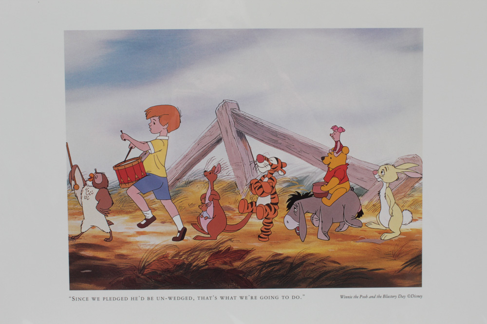 Disney's Winnie The Pooh Offset Lithographs