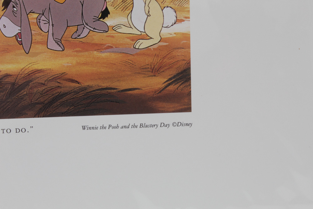 Disney's Winnie The Pooh Offset Lithographs