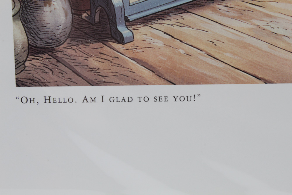 Disney's Winnie The Pooh Offset Lithographs