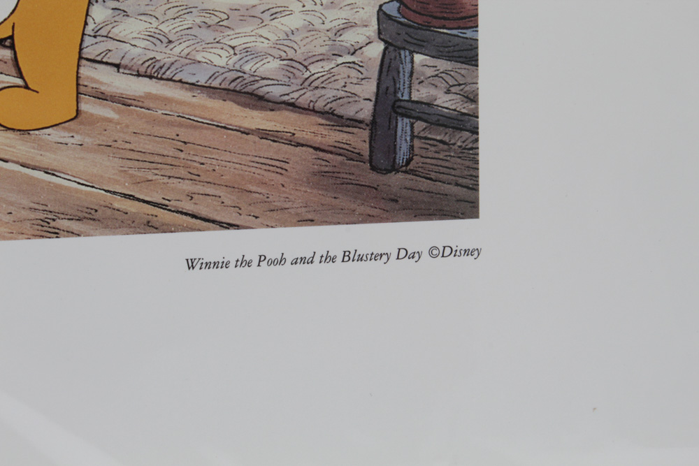 Disney's Winnie The Pooh Offset Lithographs