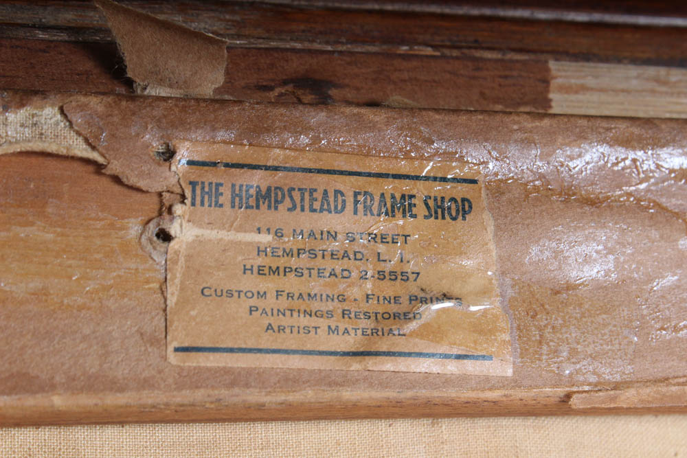 Landscape Oil Painting in the Manner of Charles Fritz