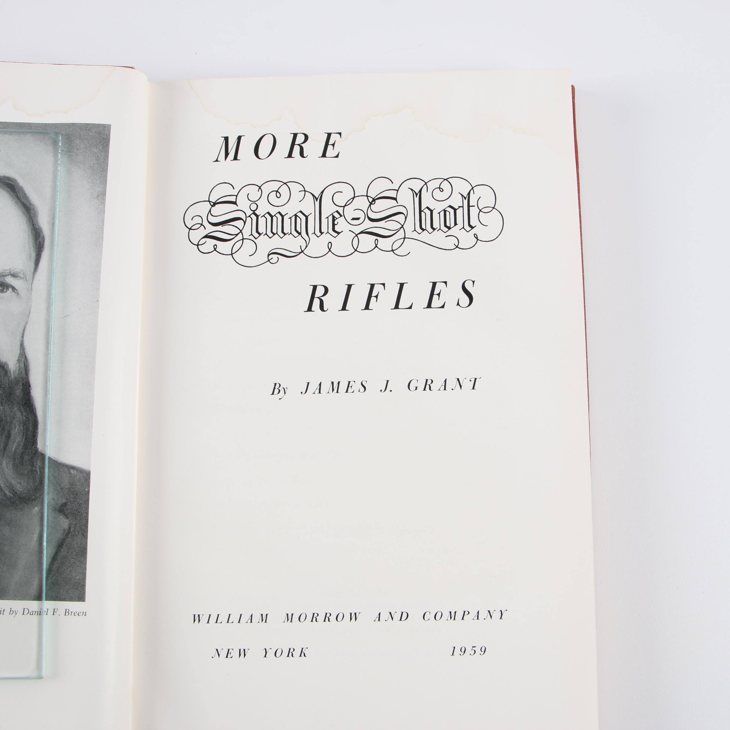 Instructional Rifle Books featuring Signed "Boys' Single-Shot Rifles" by Grant
