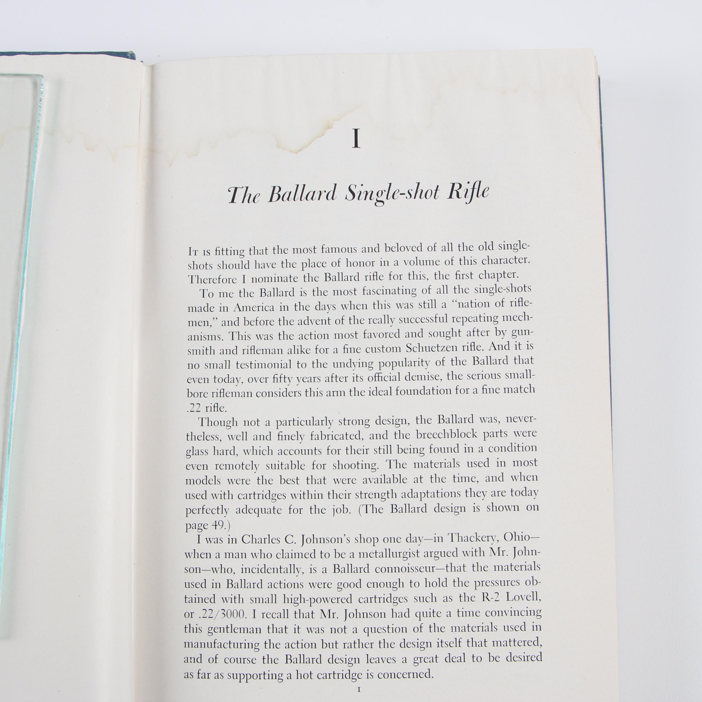 Instructional Rifle Books featuring Signed "Boys' Single-Shot Rifles" by Grant