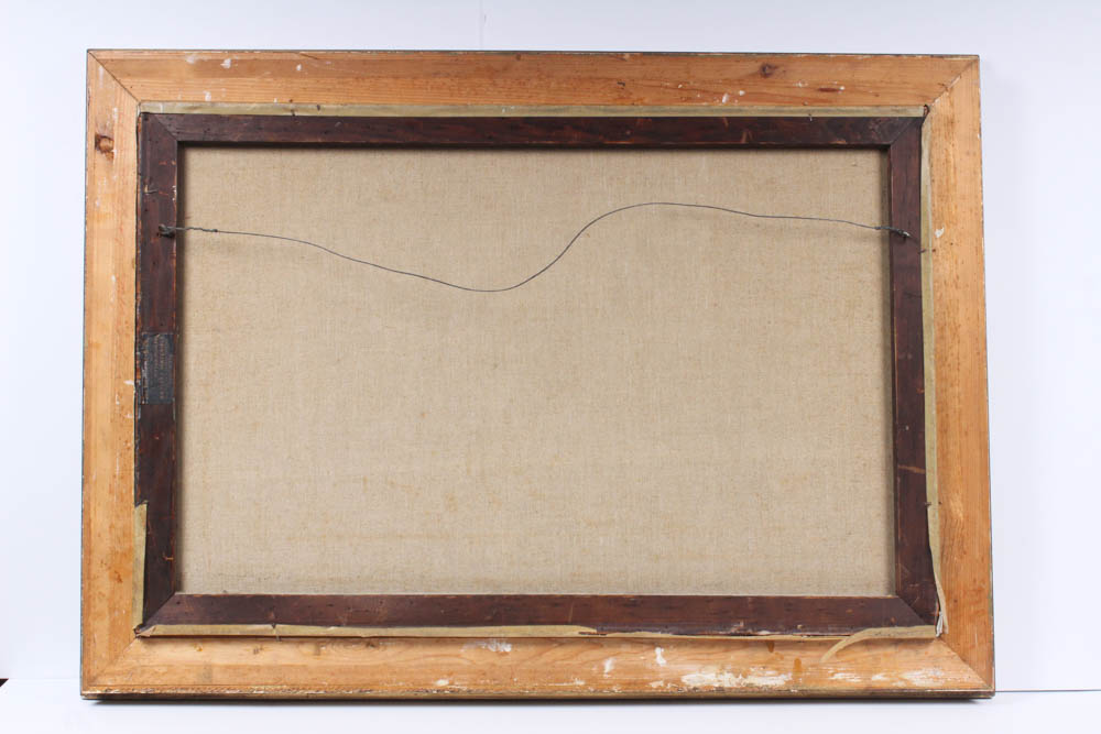 Portrait Oil Painting of Scholar