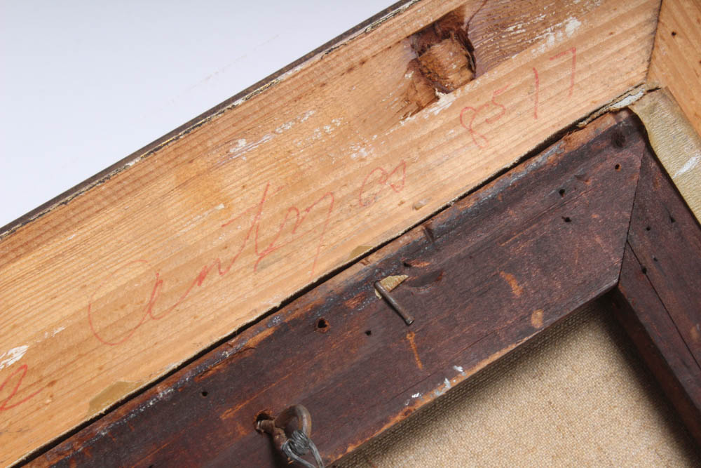 Portrait Oil Painting of Scholar