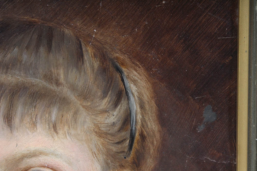 1880 Portrait Oil Painting