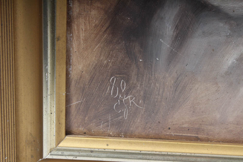 1880 Portrait Oil Painting