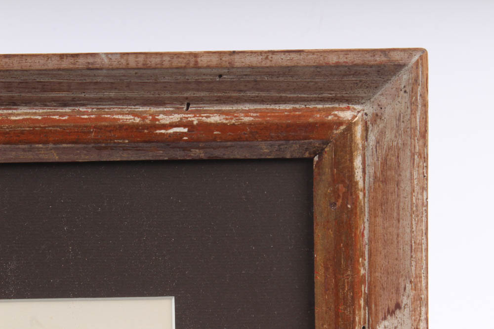 Chaim Gross Watercolor Painting