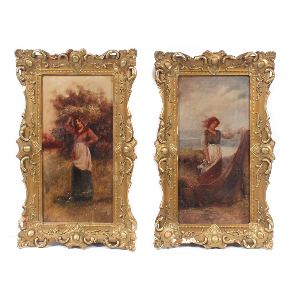 John McColvin Academic Oil Paintings