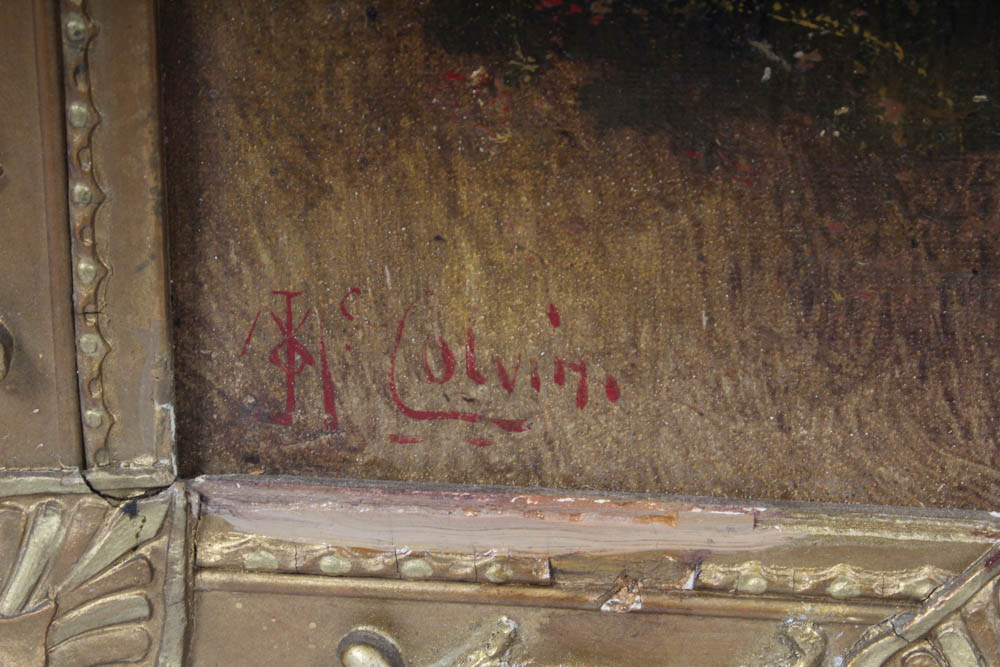 John McColvin Academic Oil Paintings