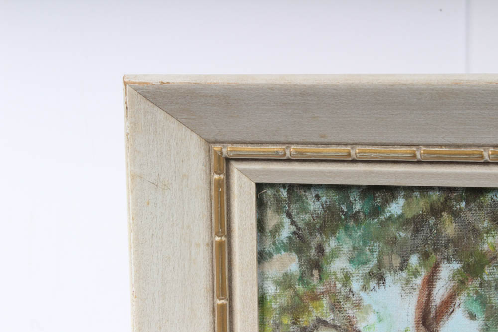 Emma Starrett Pastoral Landscape Oil Painting